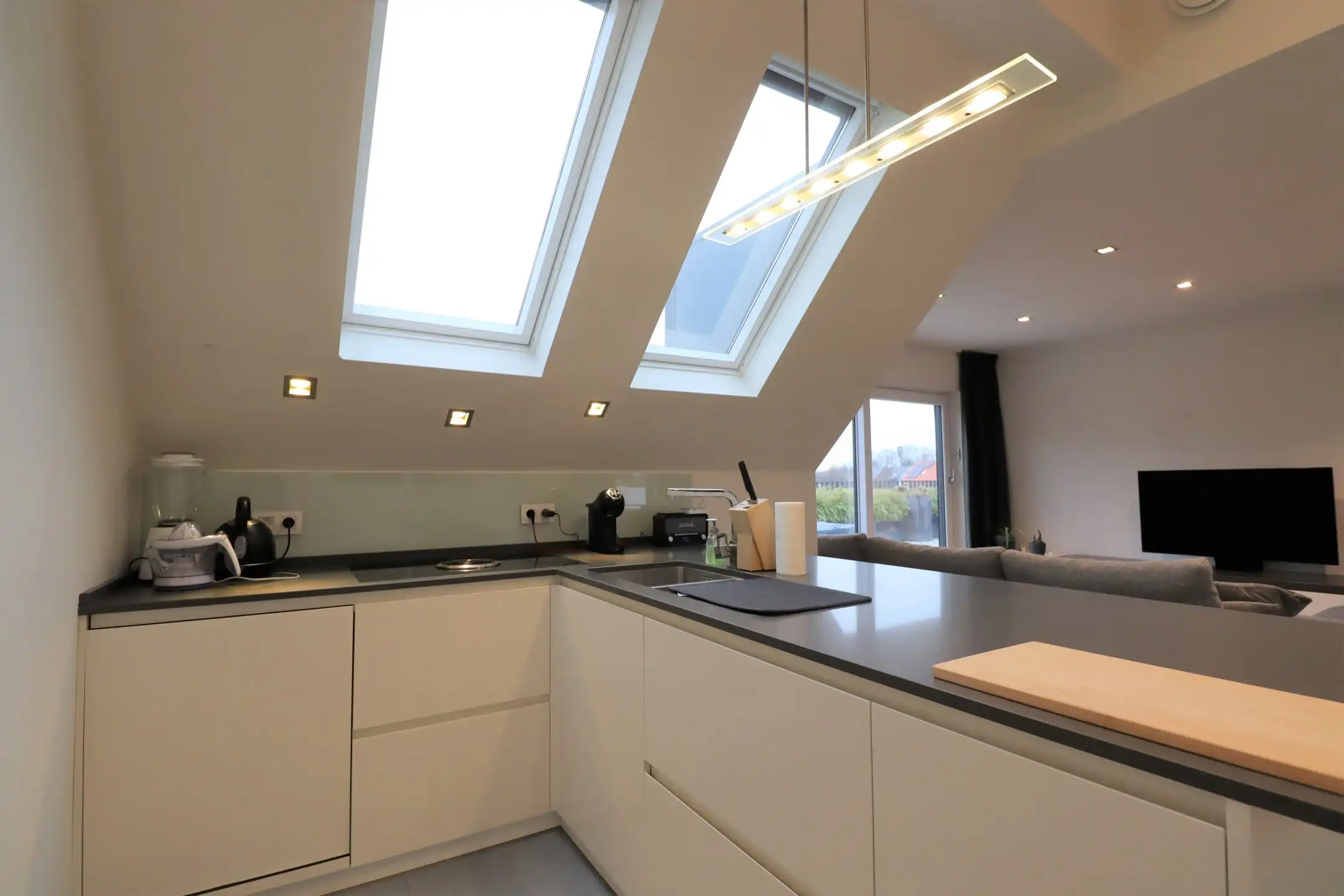 Luxueus penthouse met zuidgericht terras in Hingene foto 6