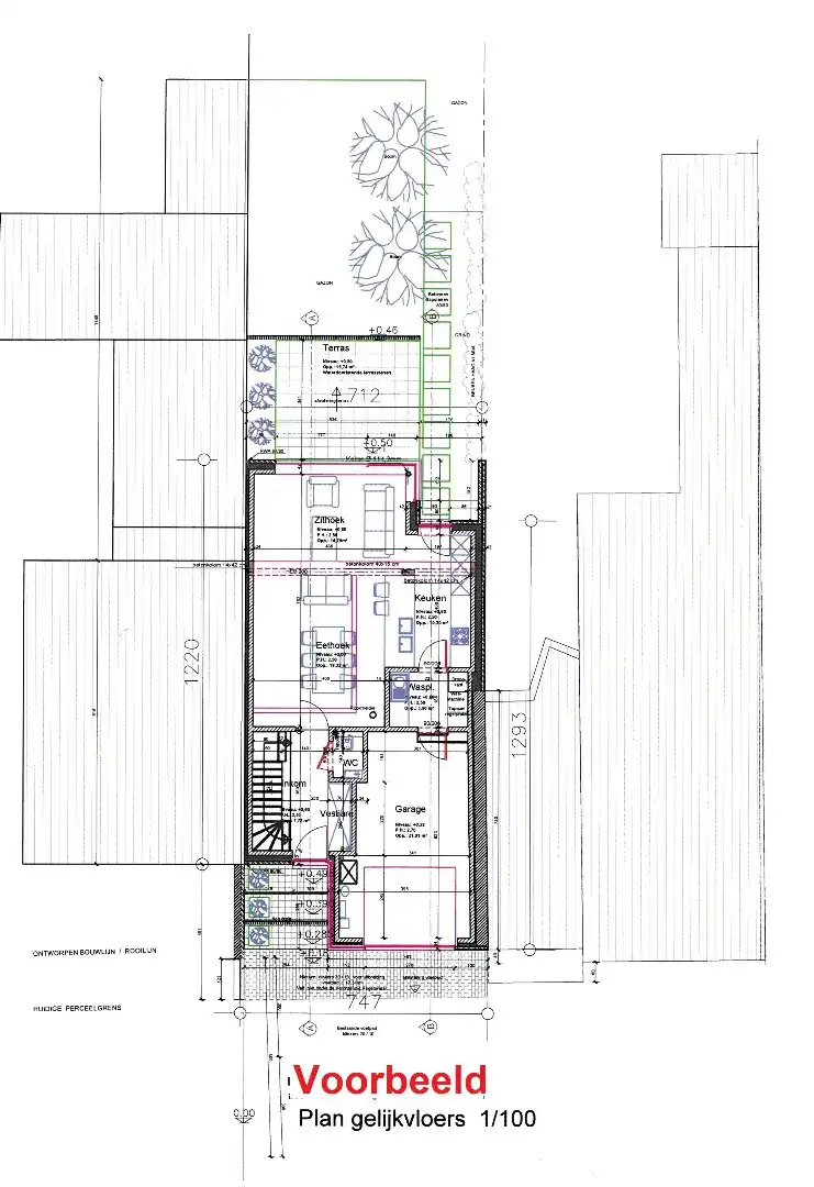Bouwgrond gesloten bebouwing van 6a 06ca foto 8