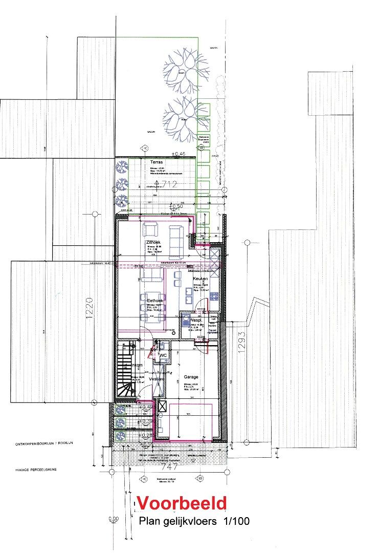 Bouwgrond gesloten bebouwing van 6a 06ca foto 8