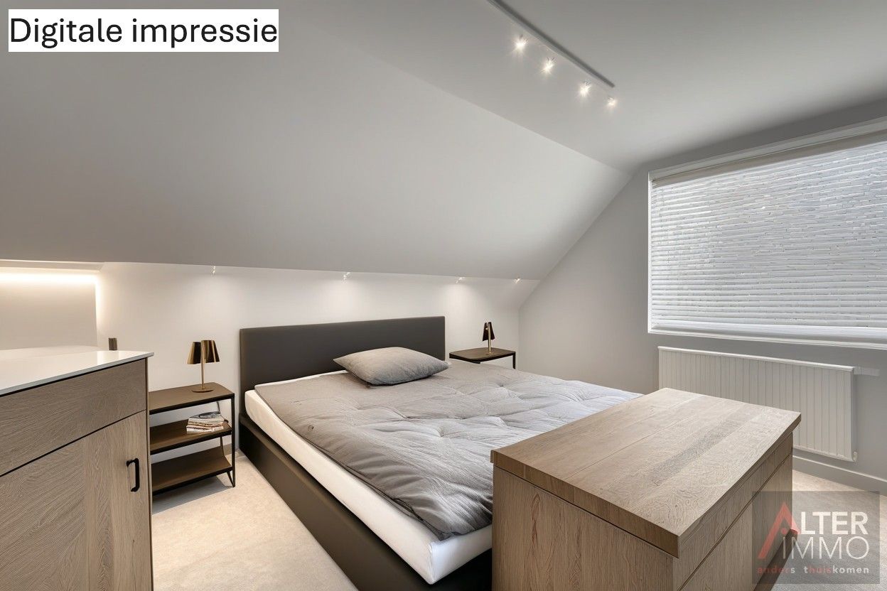 VERKOCHT! Instapklaar, gerenoveerd landhuis (205m2 NBO) met 3 slaapkamers, inpandige garage, zonnepanelen en een uitstekend EPC op een perceel van 8a 16ca - uitstekende ligging vlakbij Zolder centrum. foto 30