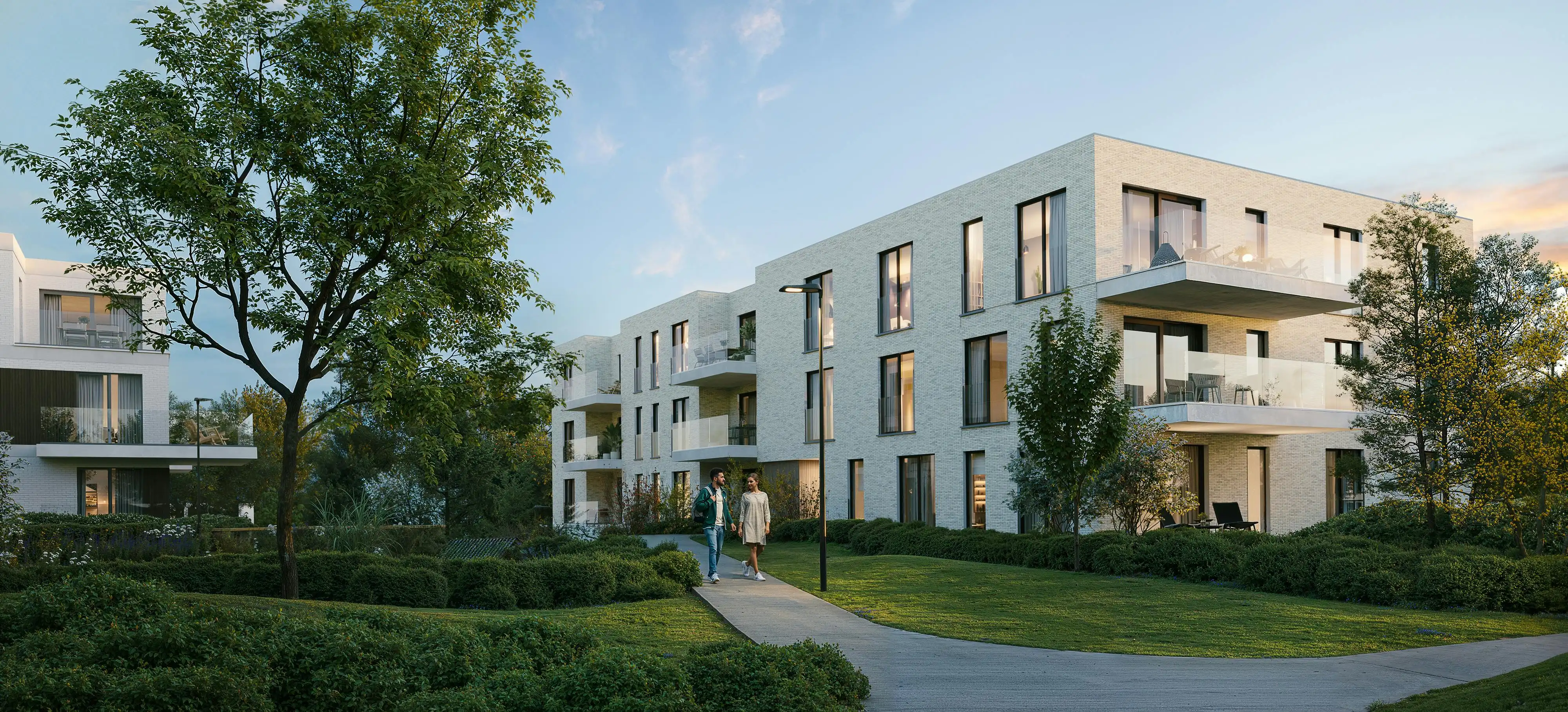 Nieuwbouwappartement met 2 slaapkamers in centrum Kruishoutem foto 5