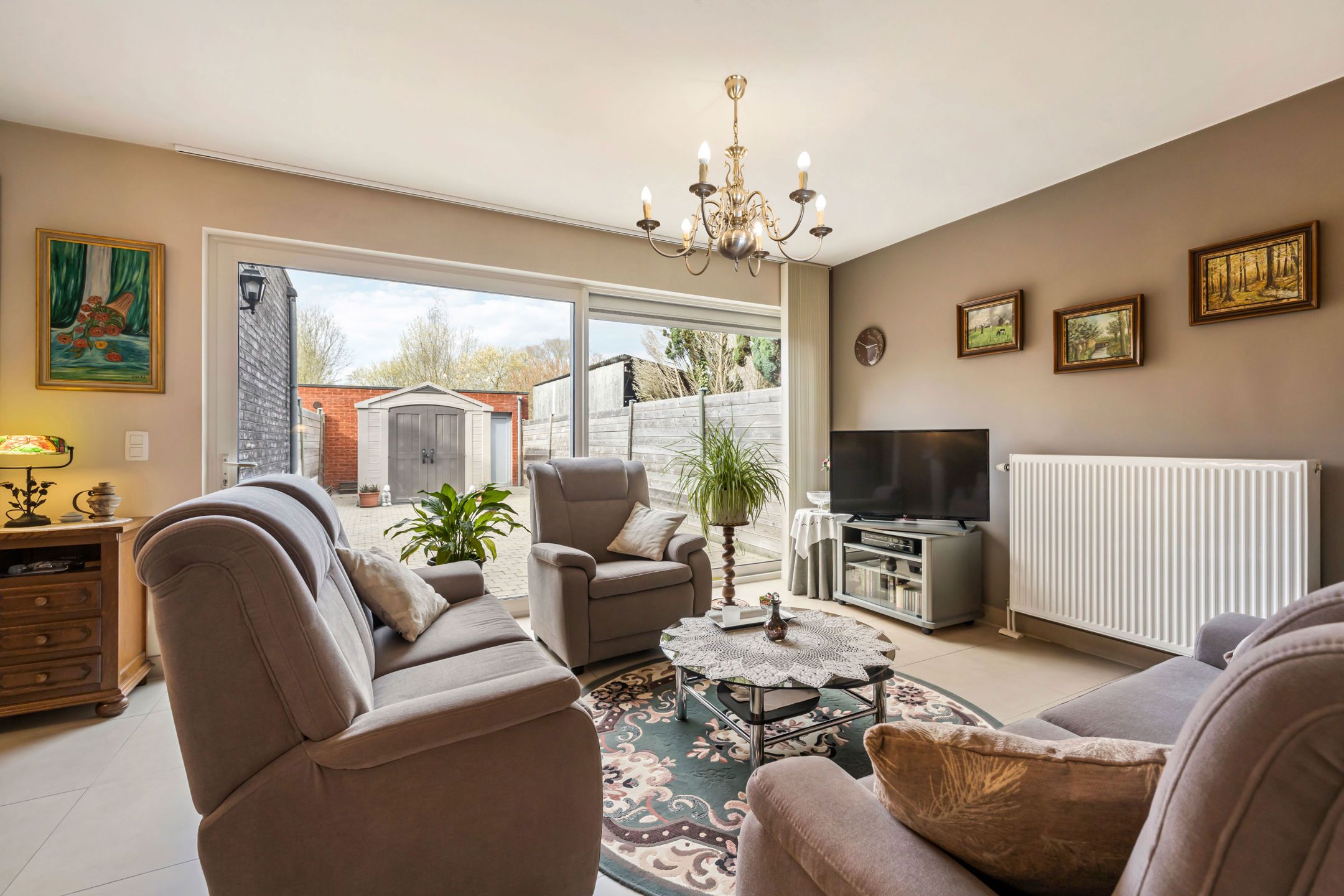 Gezellig energiezuinig appartement met grote koer en garage foto 6