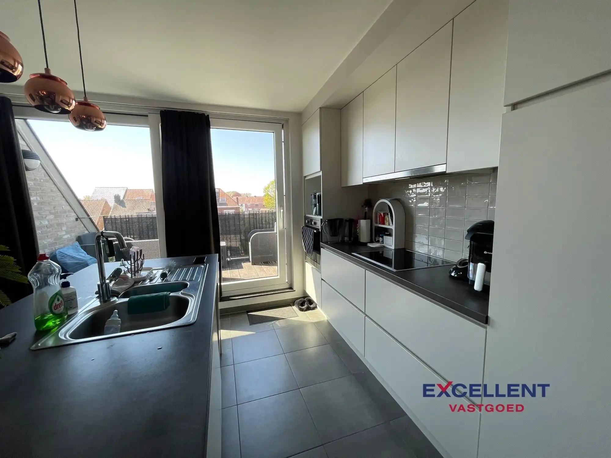 Recente energiezuinige duplex te huur in Deinze foto 5