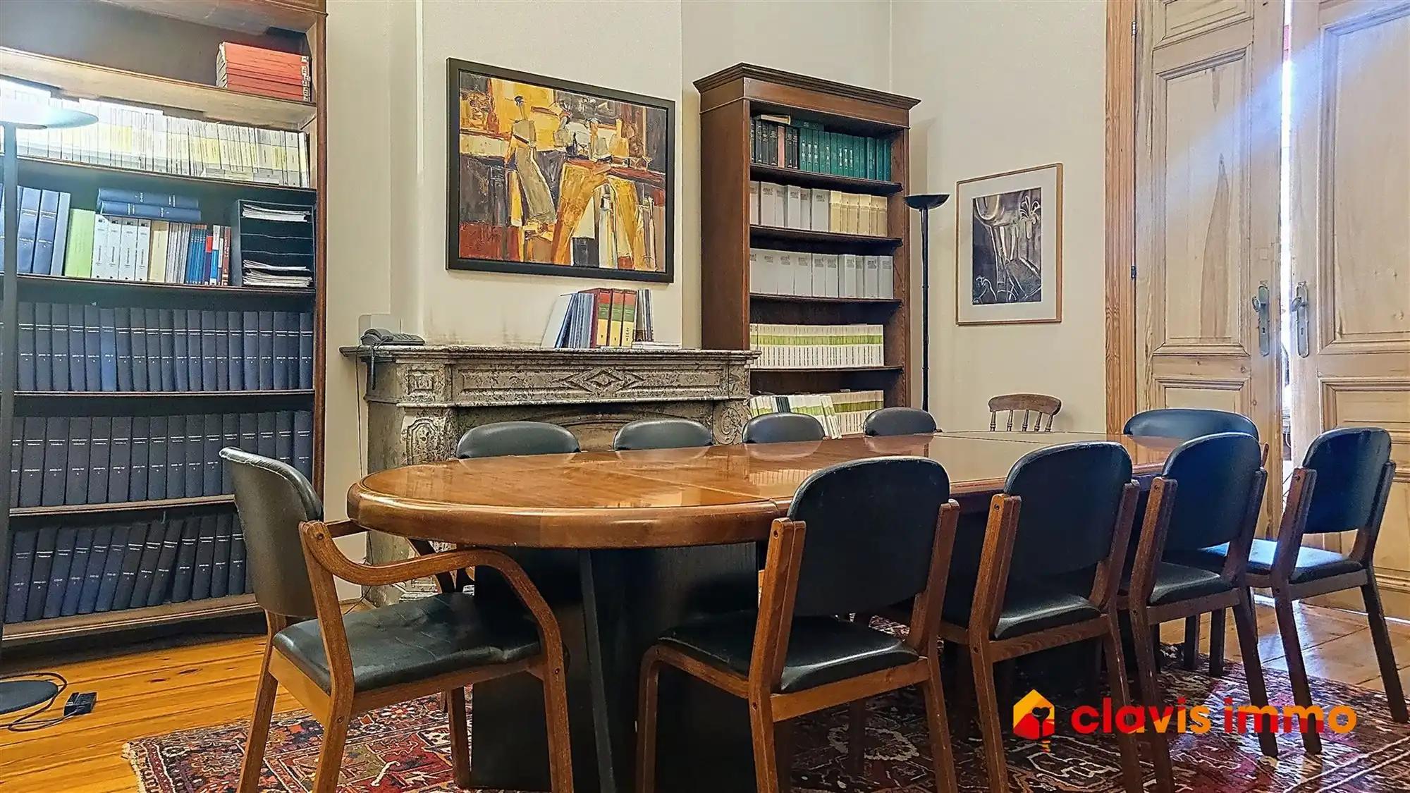 Aangenaam kantoor gelegen op de eerste verdieping van een prachtig herenhuis foto 6