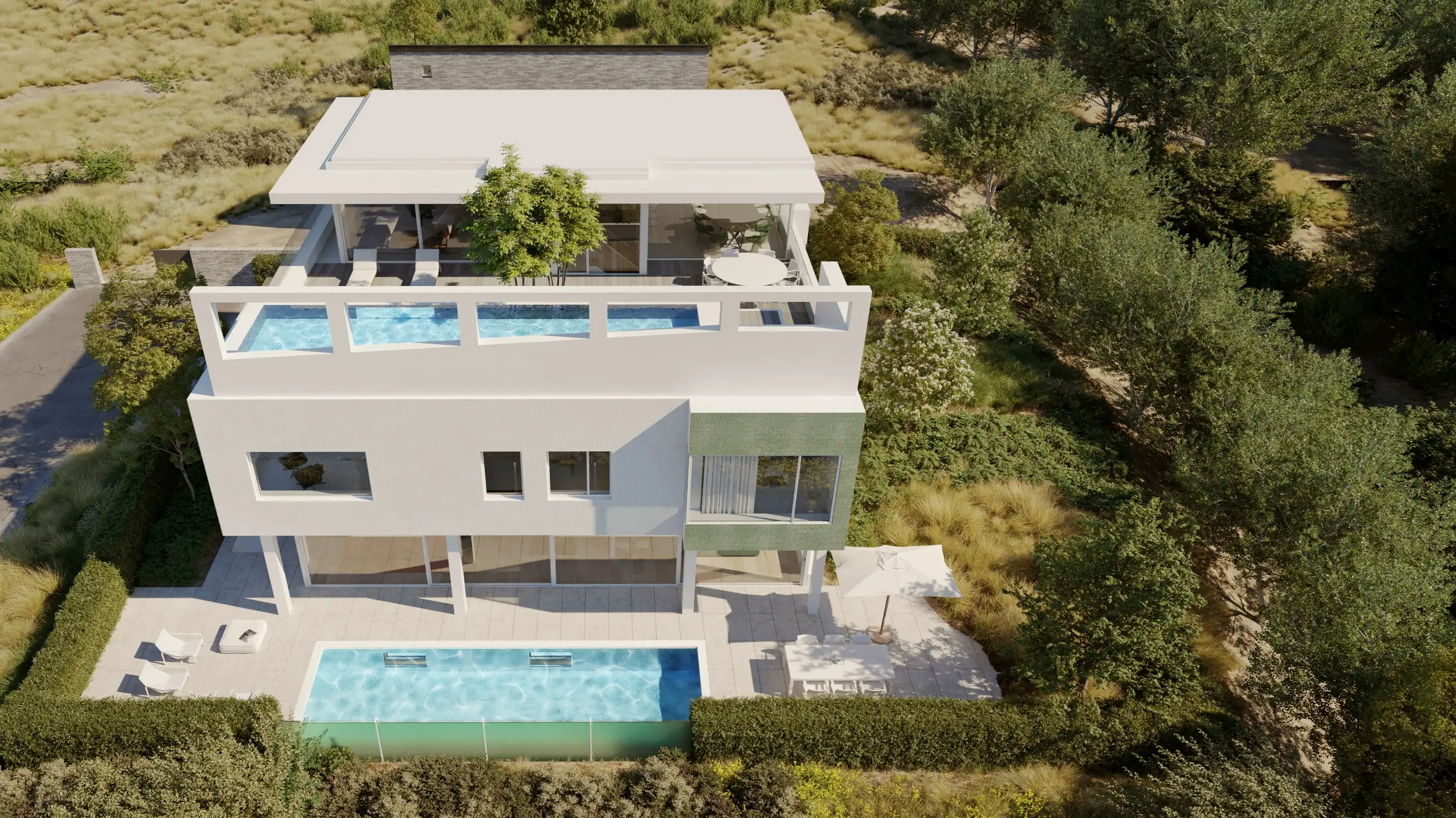 Villa 0 – Sublieme nieuwbouwvilla met panoramisch zeezicht over Sint-André, Oostduinkerke foto 13