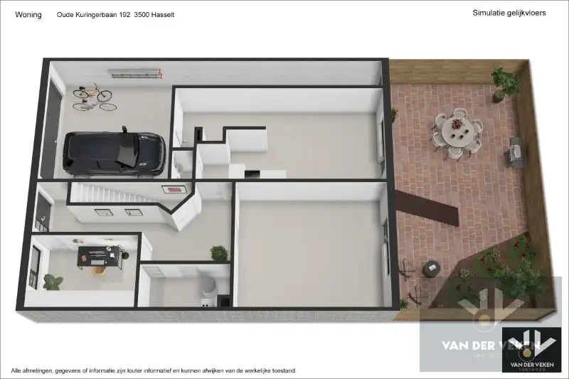 Energiezuinige, instapklare en ruime praktijkwoning met ideale ligging, tal van mogelijkheden en dubbele garage foto 13