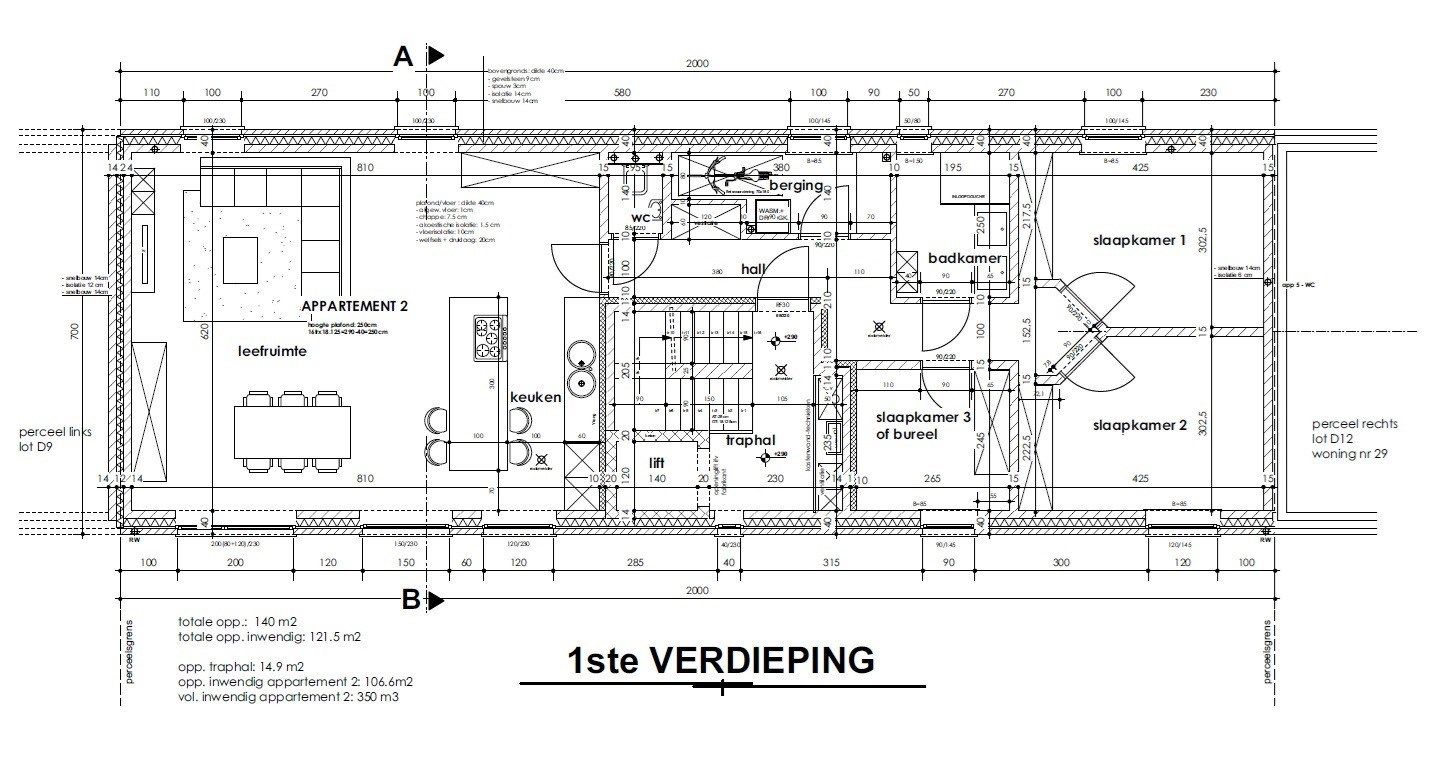 Nieuwbouwapp op topligging met 3 slpks en autostaanplaats foto 15