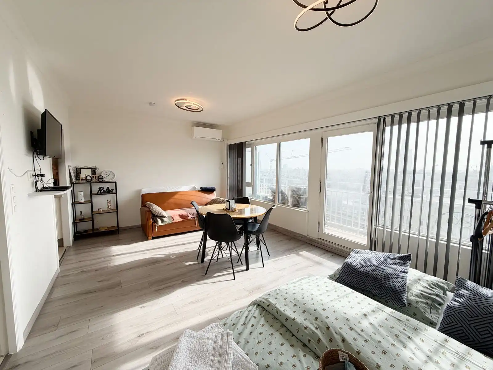 Studio met prachtig panoramisch zicht over het historische centrum van Oostende foto 2