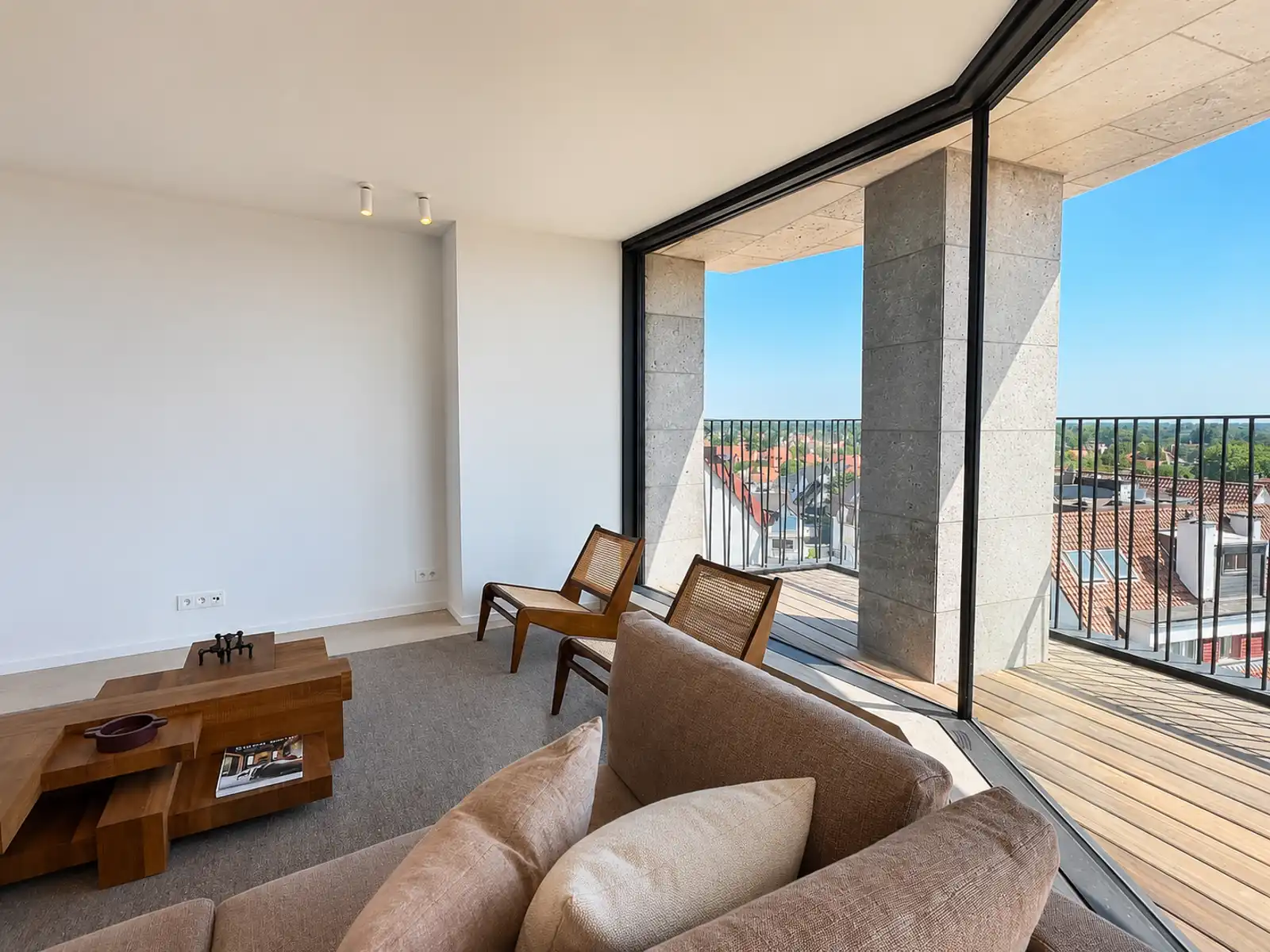 Zeer ruime duplex-penthouse op toplocatie in Het Zoute foto 2