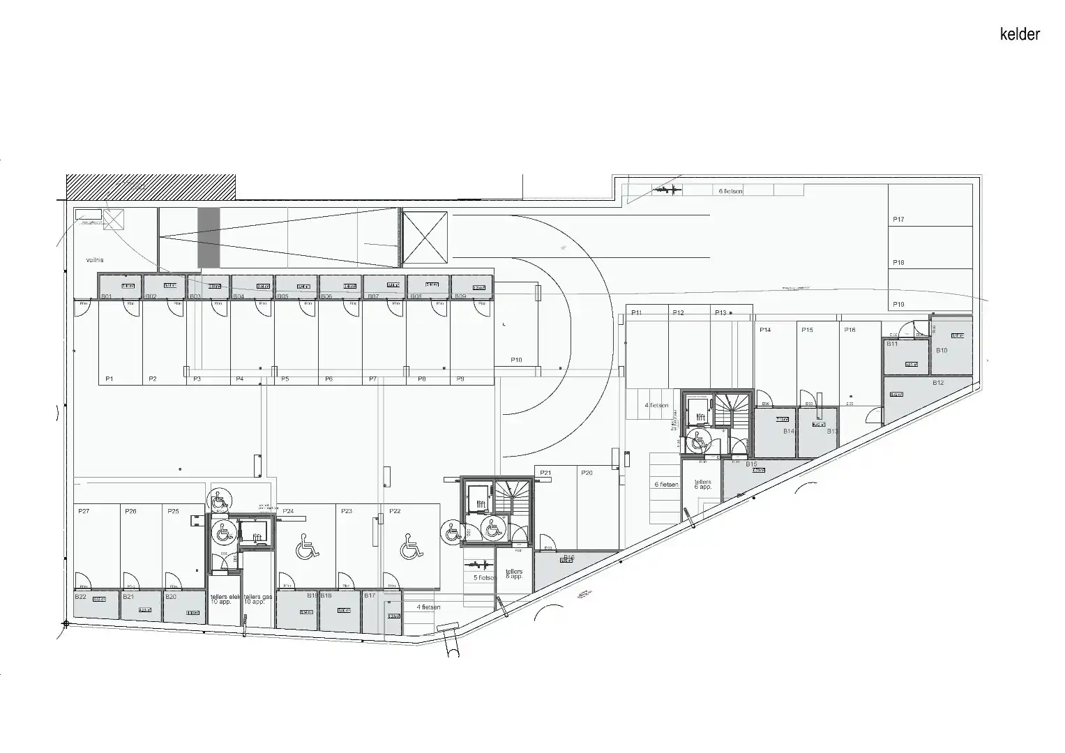 Lichtrijk nieuwbouwappartement met 3 slaapkamers, tuin, terras, kelderberging en 2 autostaanplaatsen - EPC 36 kWh/m² -bewoonbare opp. 115 m²   foto 30
