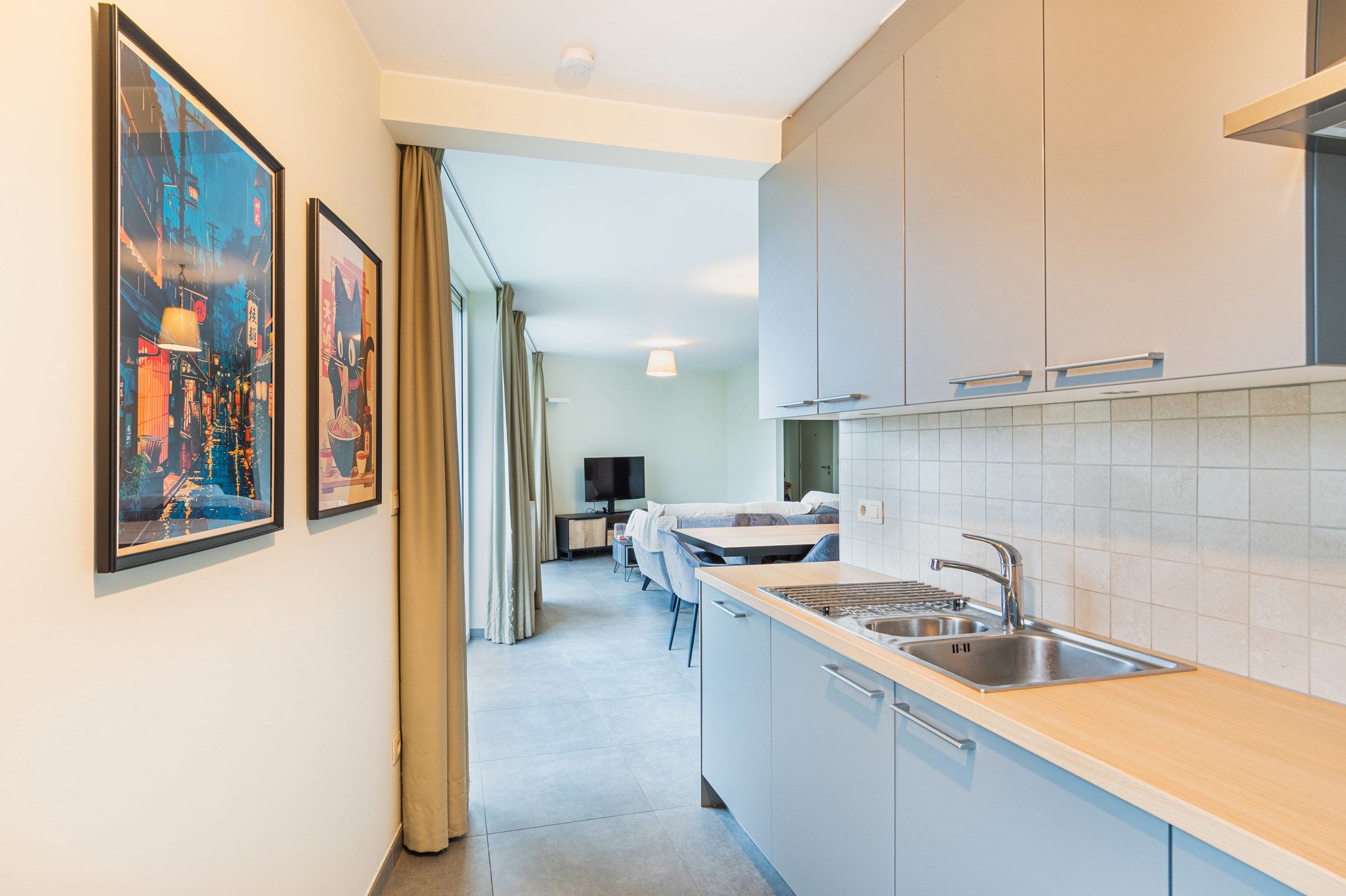 Ruim 1-slaapkamerappartement met terras te Ruisbroek foto 5