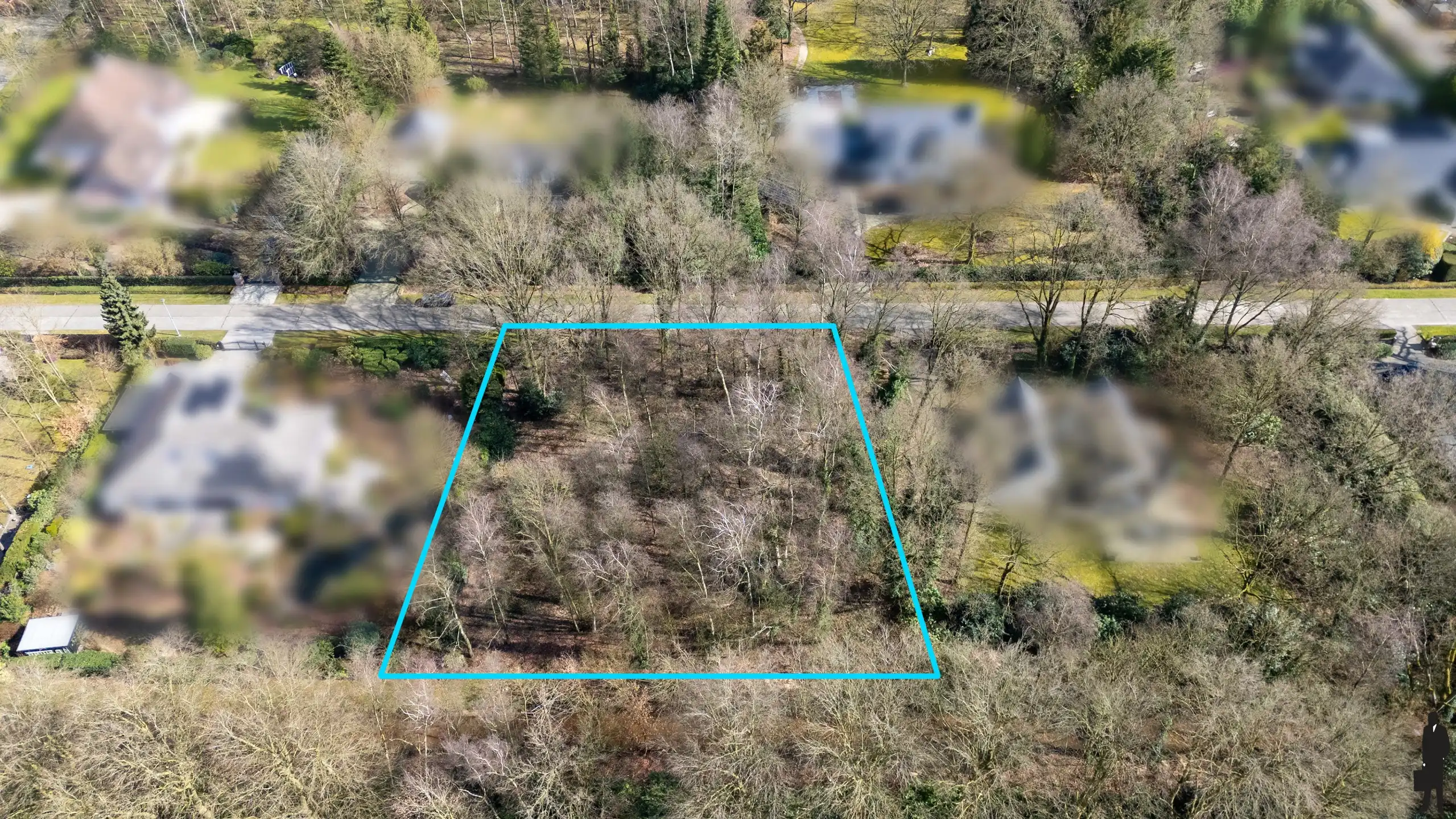 Zuidwest villaperceel van 2.078m² foto 7