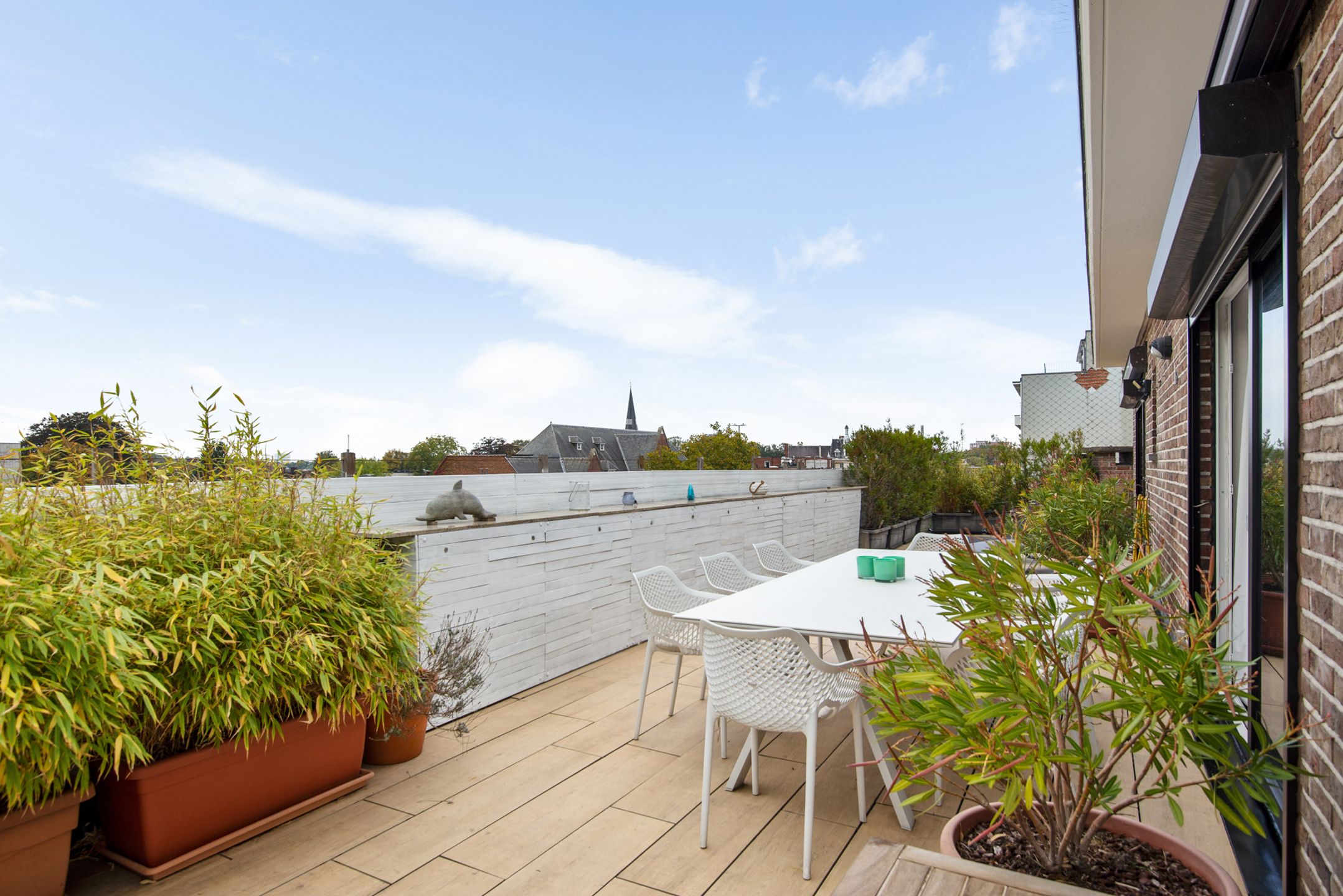 Uitzonderlijk ruim penthouse met zonnig zuid-terras foto 2
