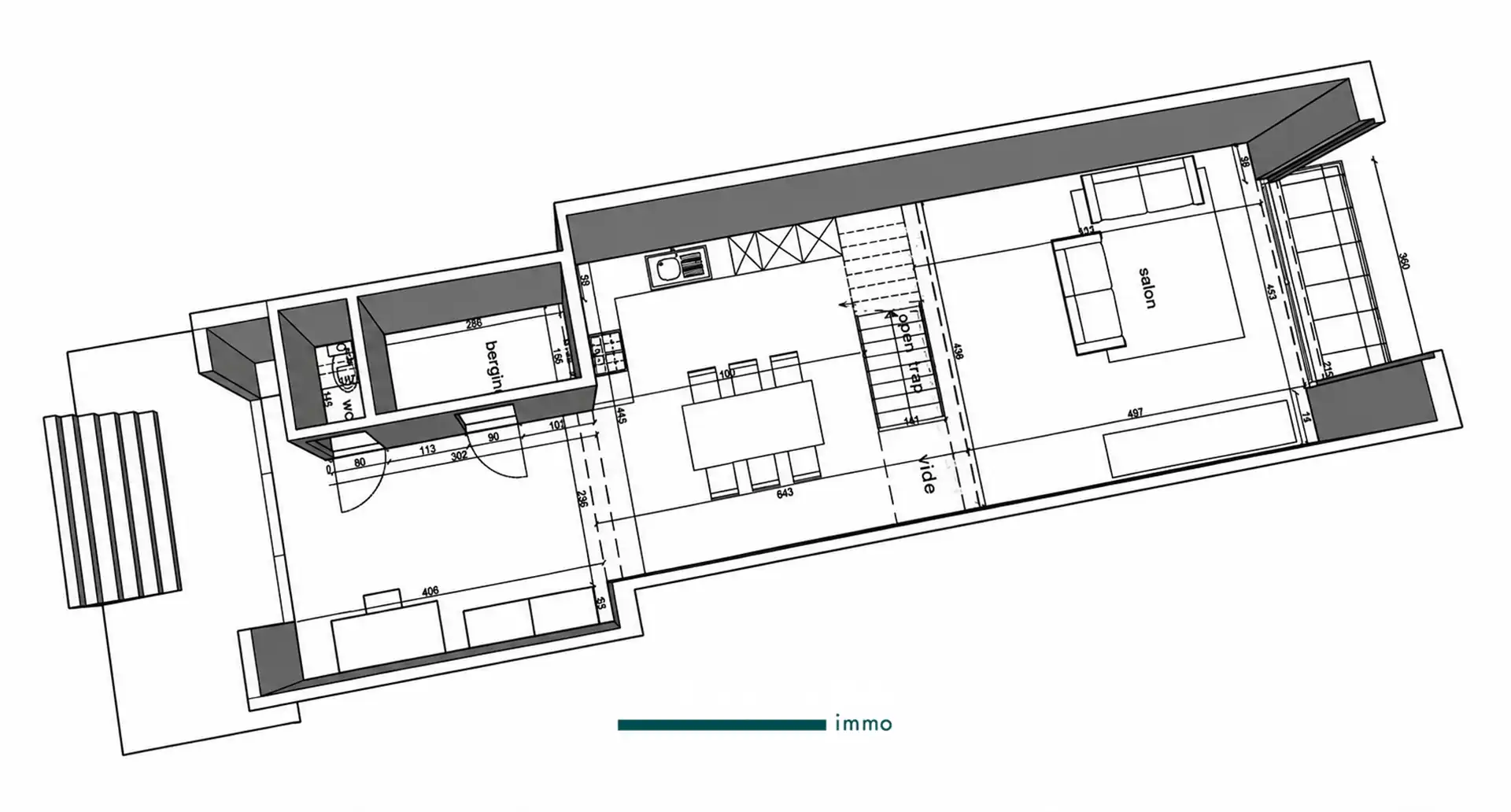 Moderne duplex in het hart van Asse foto 14