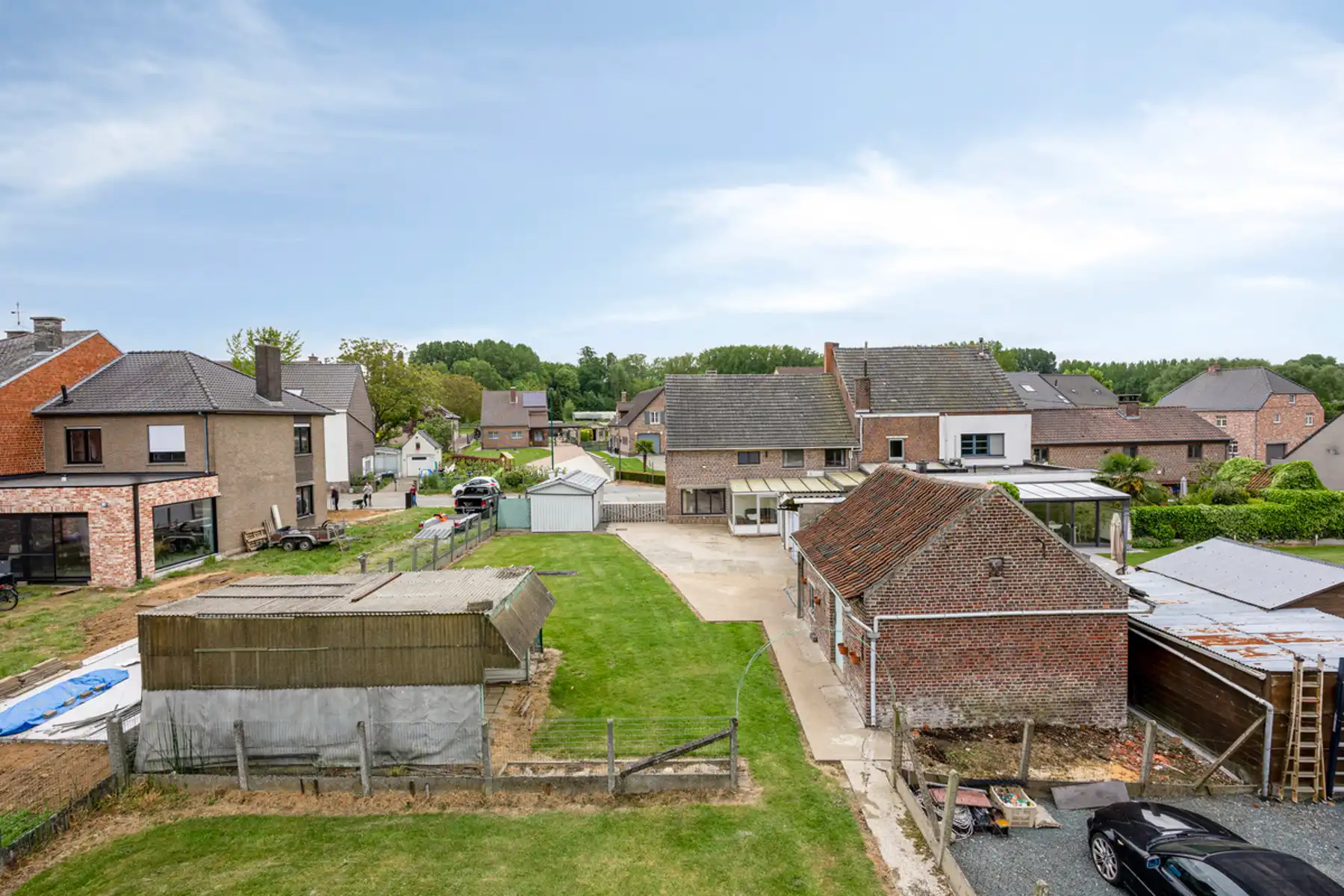 Projectgrond met uitzonderlijk groen zicht op toplocatie in Roosdaal – mogelijkheden voor appartementen of 3 bouwgronden foto 23