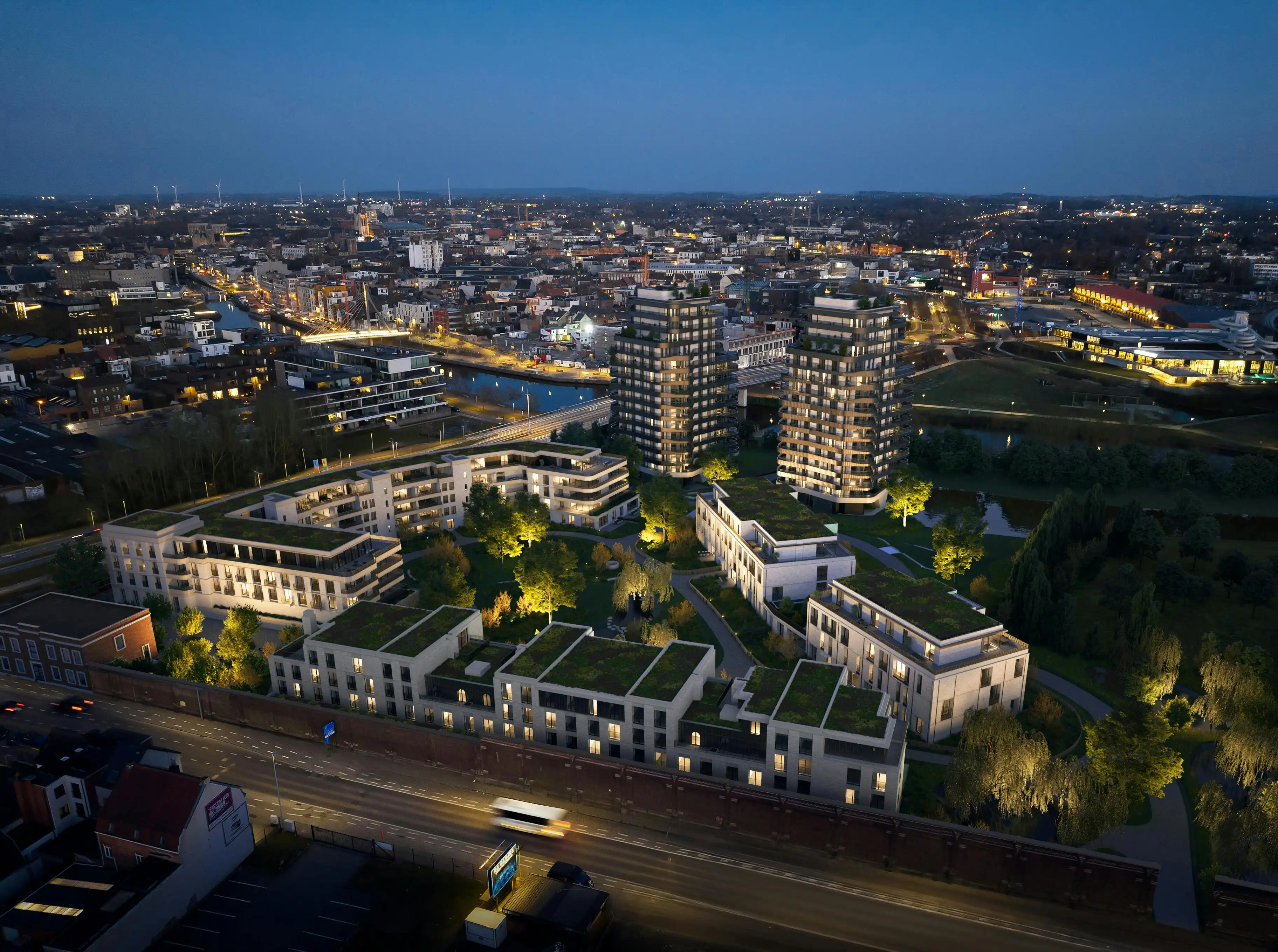 Exclusief wonen aan de Leie met uitzonderlijk terras (32m²)! foto 12