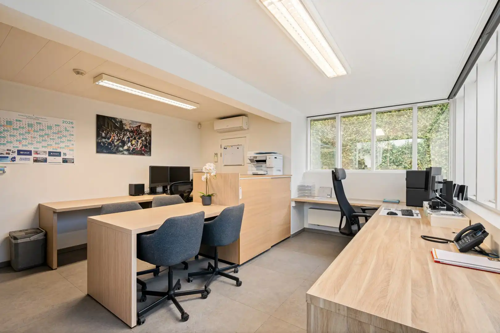 Vernieuwd magazijn (ca. 570m²) op een ruim perceel van 1608m² - Kortemark foto 11