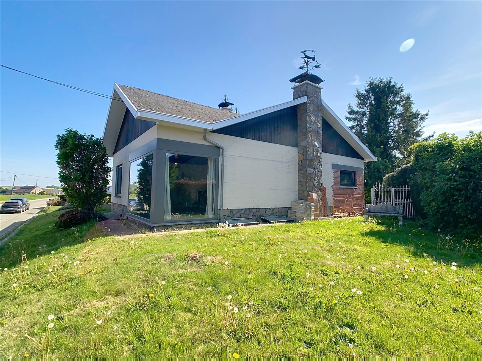 Ruime woning af te werken, 3/5 slpks, garage, tuin, 16a 03ca foto 4