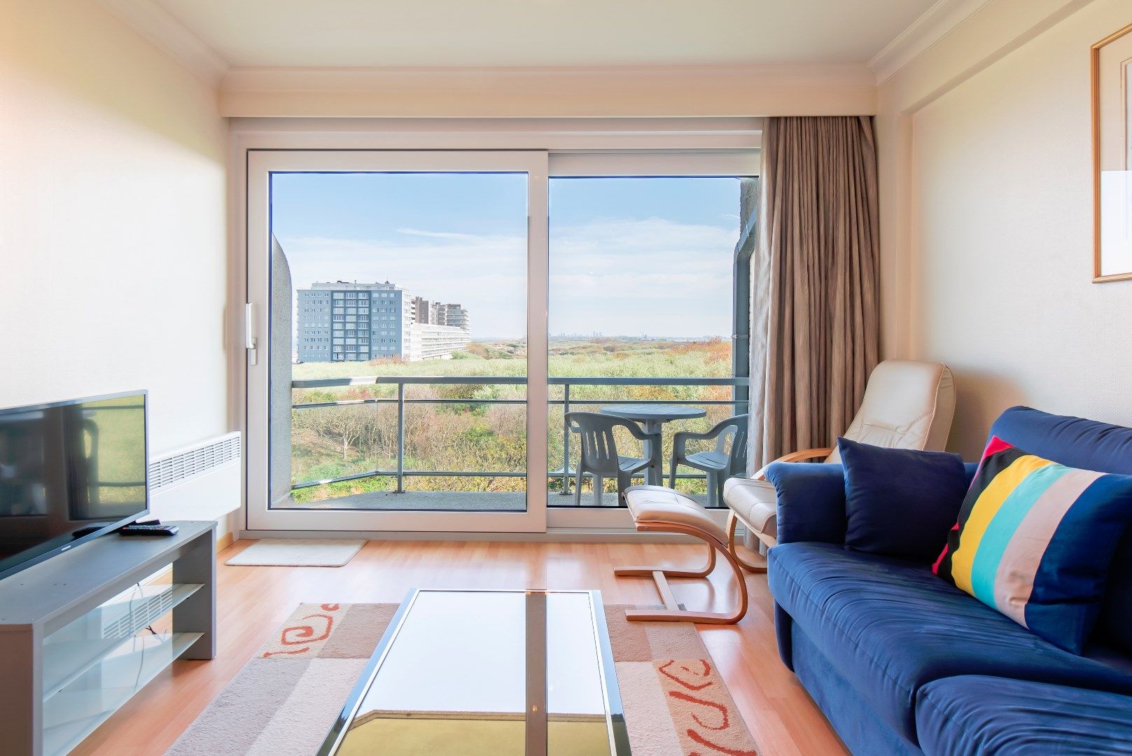 Appartement met 2 slaapkamers en fantastisch zicht op zee en duinen foto 4