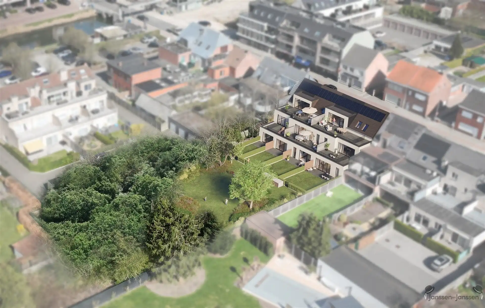 Luxueus energiezuinig gelijkvloers nieuwbouw appartement met privé tuin en terras foto 6