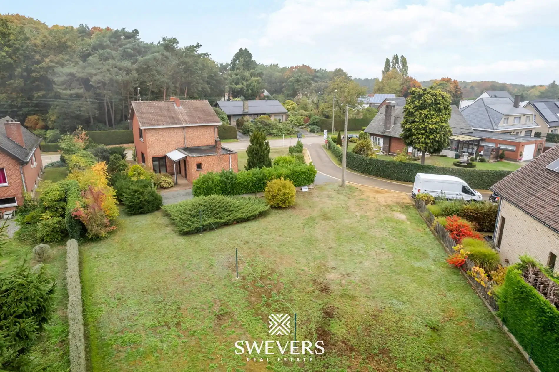 Zuidgerichte bouwgrond op 9a16ca met groen uitzicht in gegeerd Lummen foto 6