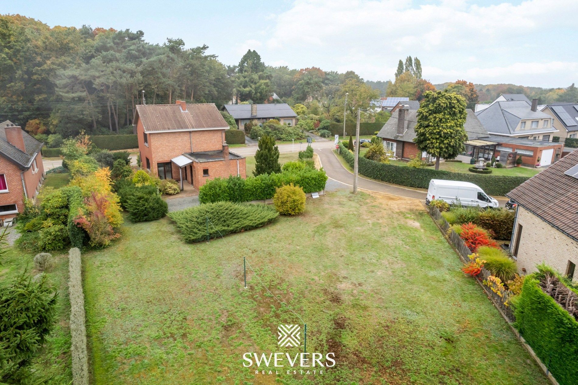 Zuidgerichte bouwgrond op 9a16ca met groen uitzicht in gegeerd Lummen foto 6