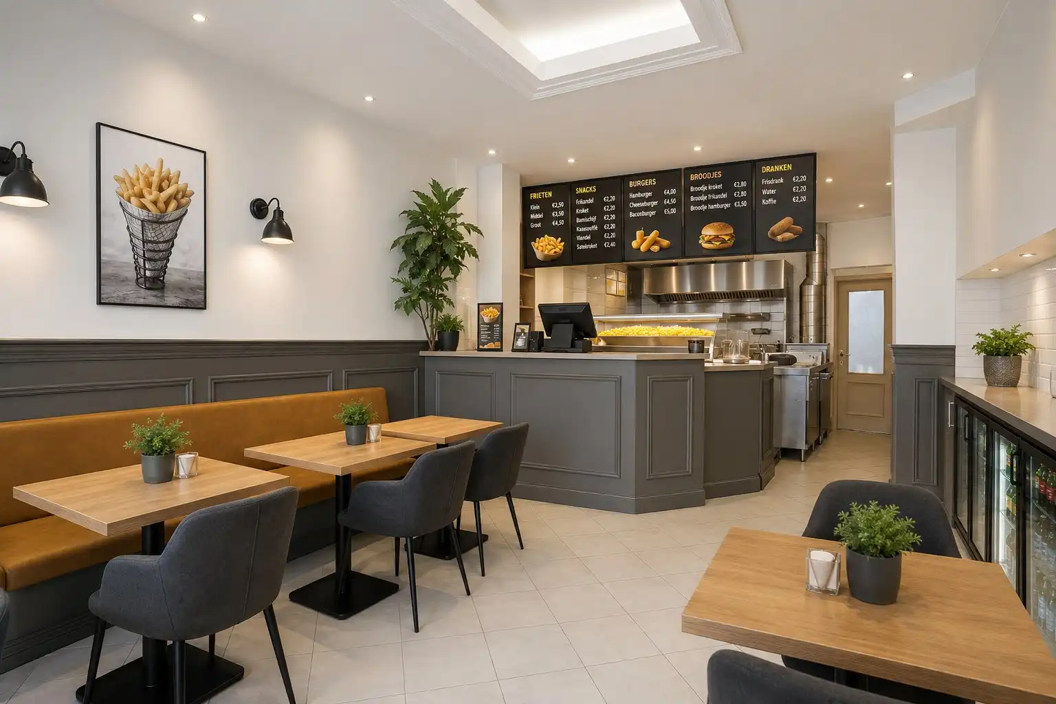 Goed gelegen gebouw op 117m² te De Panne bestaande uit een handelsruimte en woonst.  foto 4