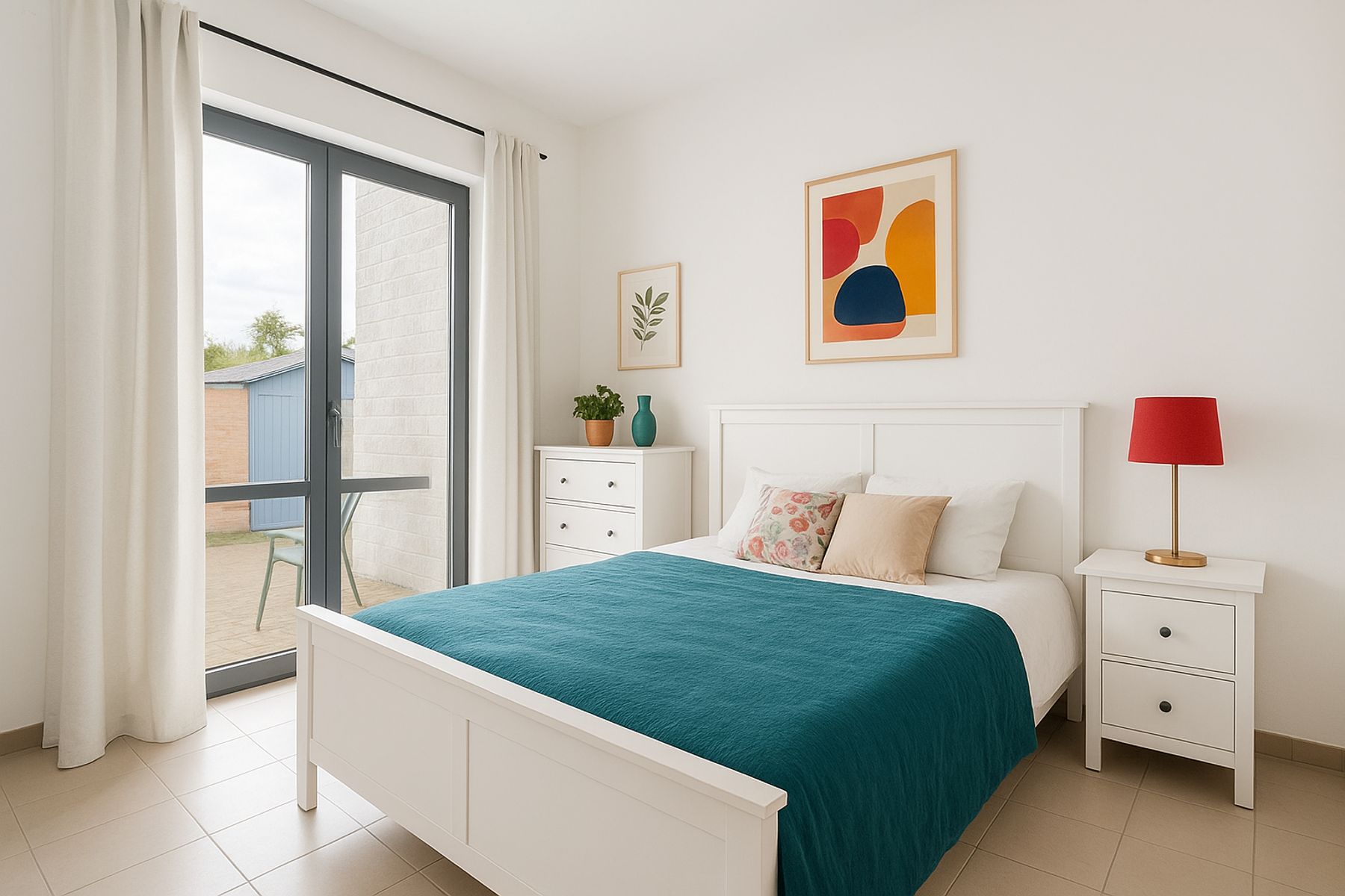 Gelijkvloers appartement met terras in Denderhoutem foto 14