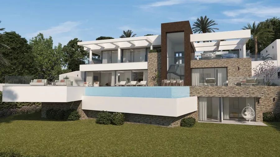 Adembenemende villa met panoramisch zeezicht foto 4