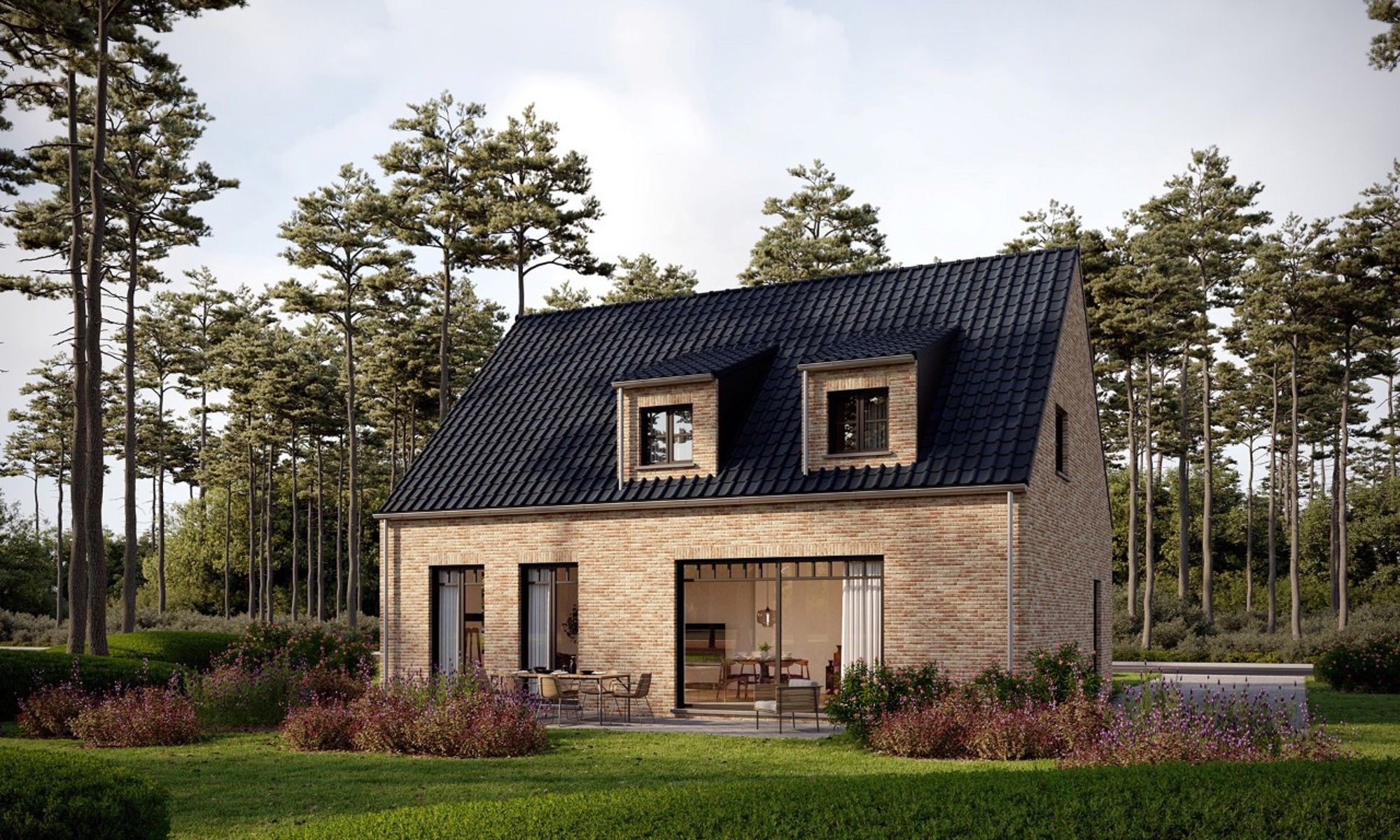 5 vrijstaande woningen in Grimbergen foto 3