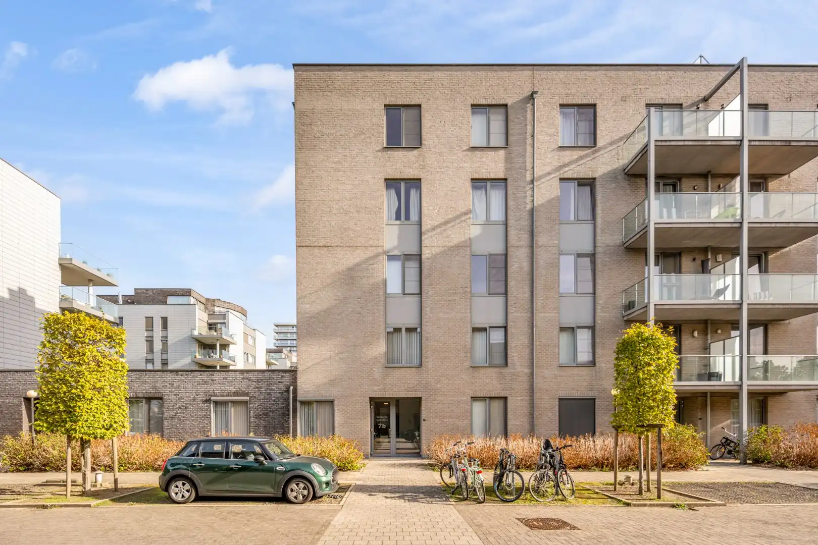 Gelijkvloers appartement (105m²), 2 slpk, tuin/terras, autostaanplaats + kelderberging foto 22