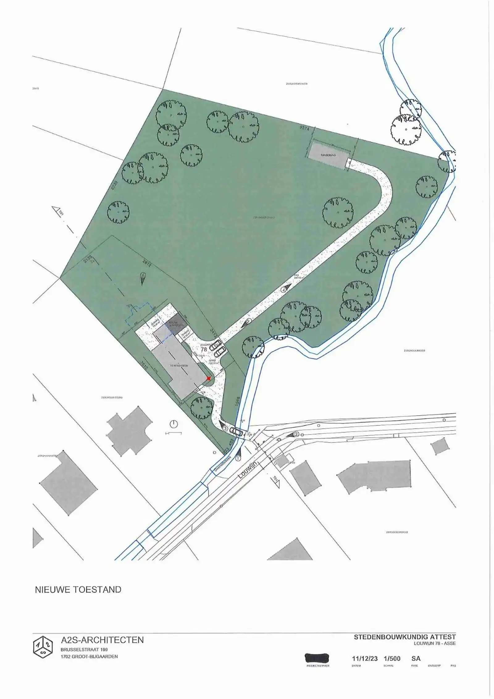Bouwgrond in unieke groene omgeving in Asse  foto 2