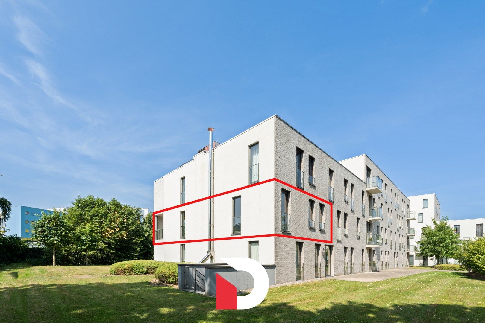 Schitterend appartement met 2slk'ers en ruim terras te Brugge. foto 12