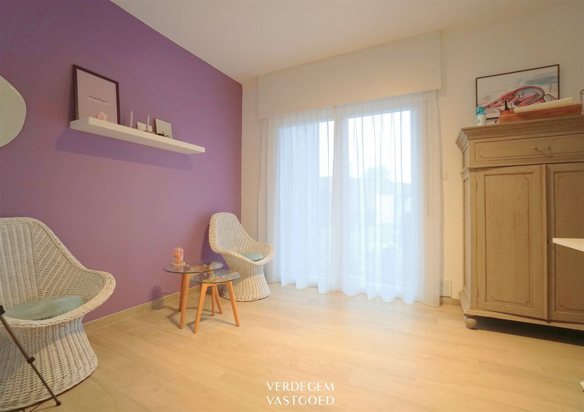 Gelijkvloers appartement met 2 slaapkamers en garage foto 7