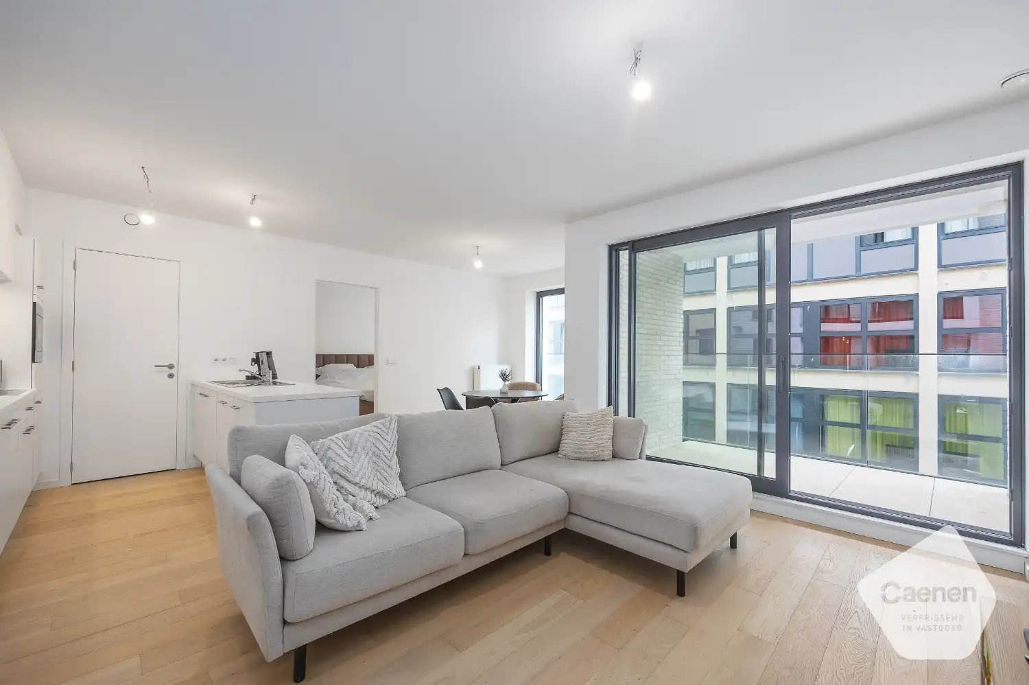 Nieuwbouw 1 slaapkamer appartement in centrum Oostende foto 3