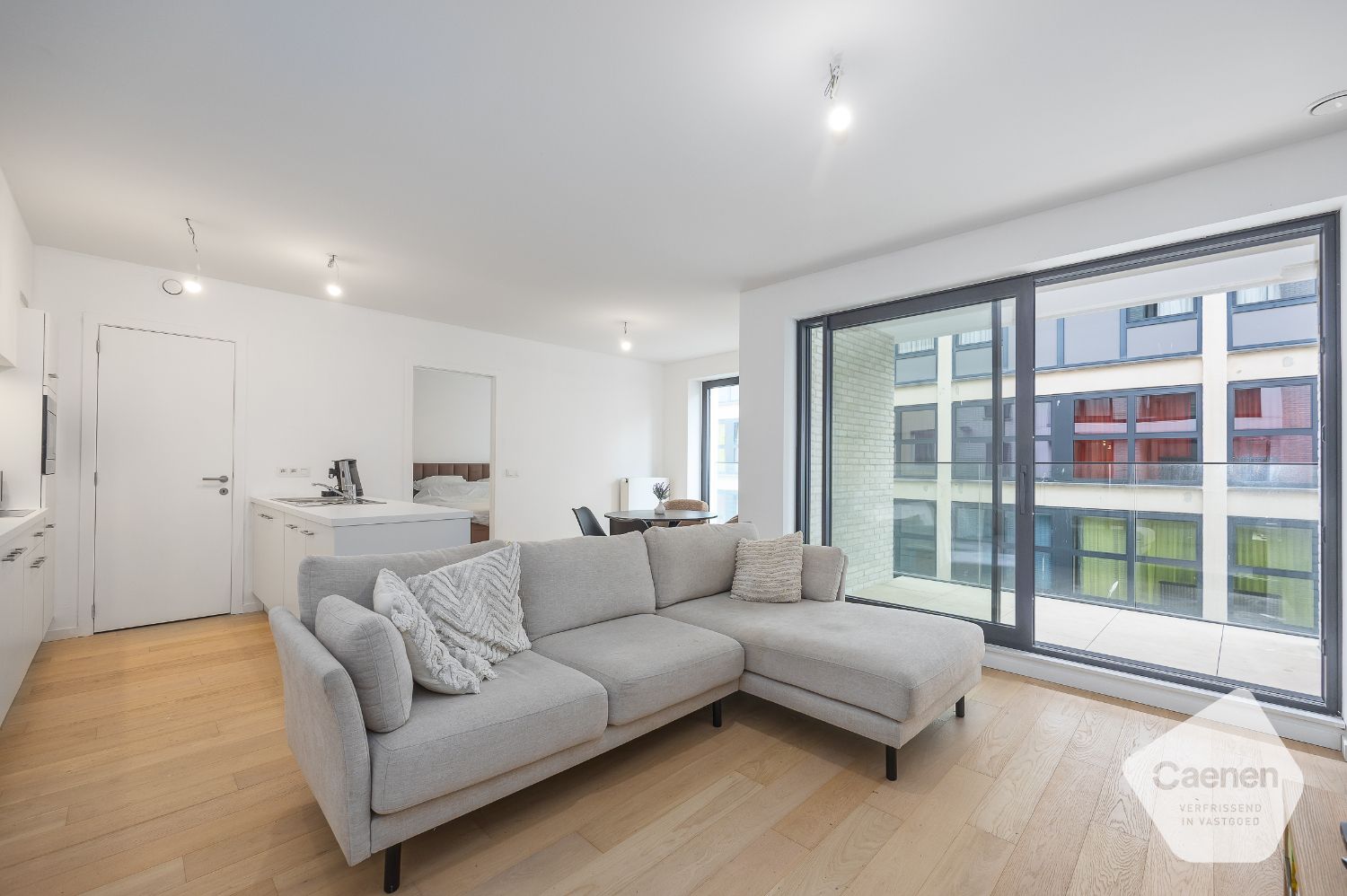 Nieuwbouw 1 slaapkamer appartement in centrum Oostende foto 3