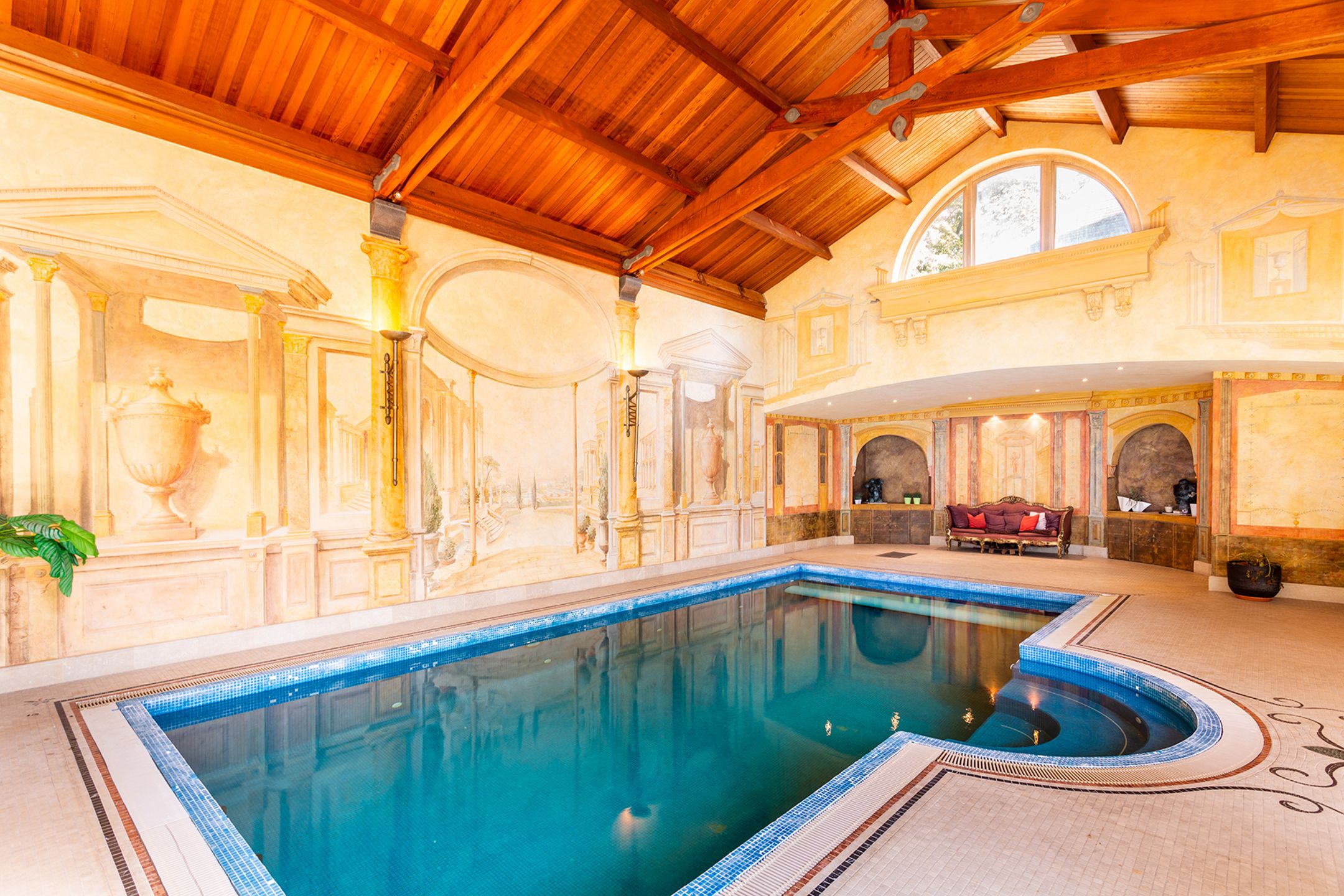 Exclusieve villa op 1.1ha met binnenzwembad, spa en lift  foto 28