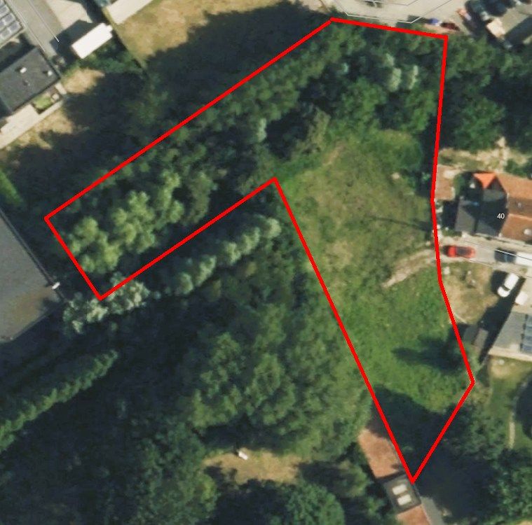 Ruim perceel grond van 2.325m² in groene omgeving te Bissegem  foto 4