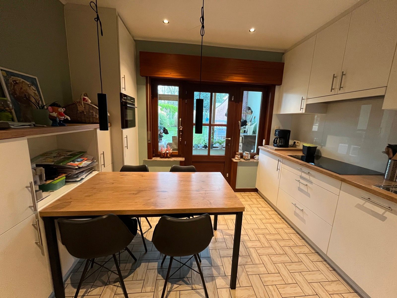 HOB met 3 slpk, ruime garage en tuin nabij centrum Ninove foto 6