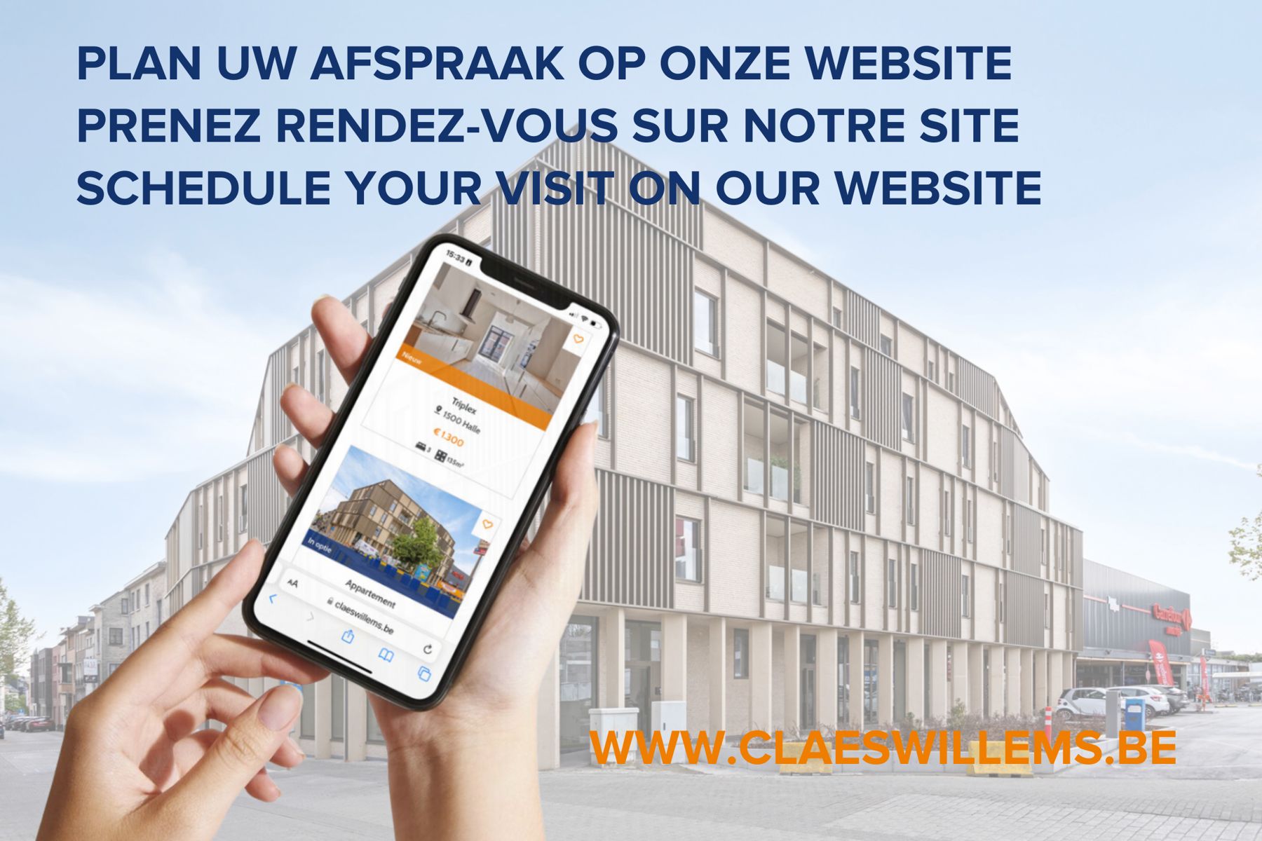 Nieuwbouw 2 slaapkamer appartement in het centrum van Halle! foto 2