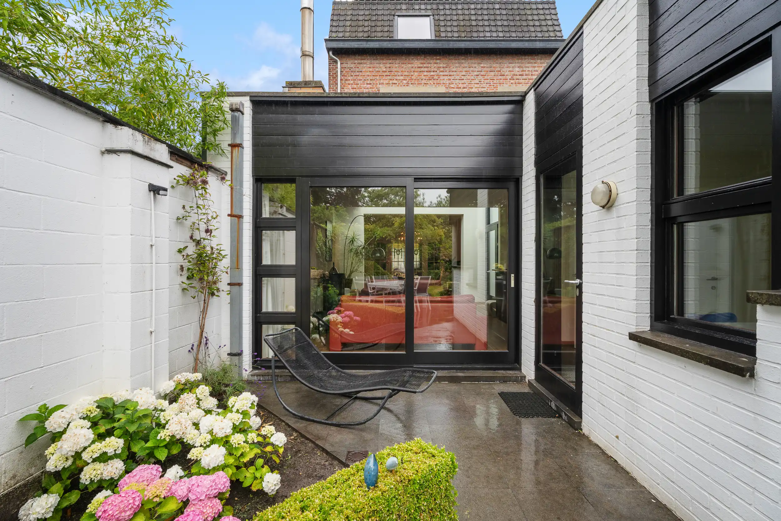Karaktervol herenhuis (4 slpk) met diepe tuin te Wetteren foto 18