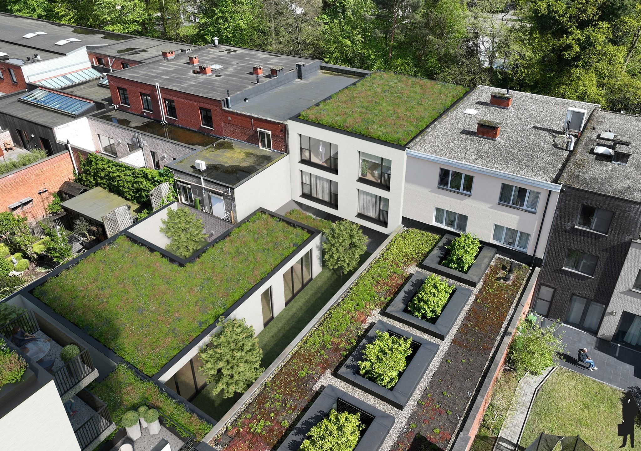 Nieuwbouwapp. op de 1ste verd. van ca. 134 m² in Parkhof! foto 11