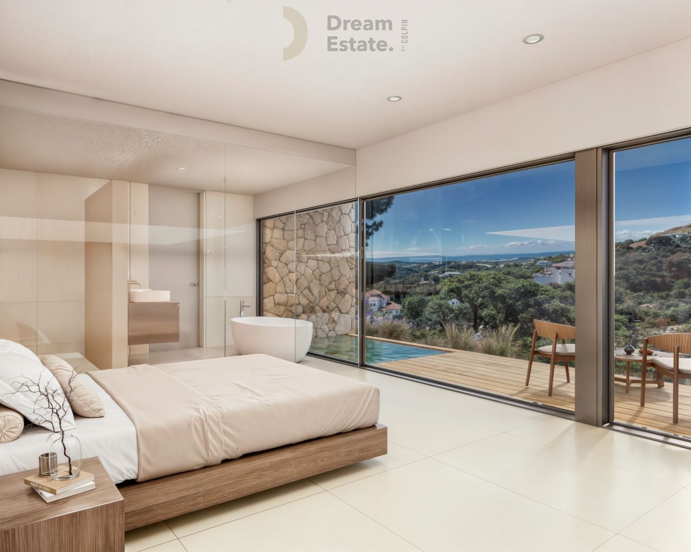 Hedendaagse villa in Monte Mayor, Benahavís – wonen in harmonie met natuur en zeezicht foto 4