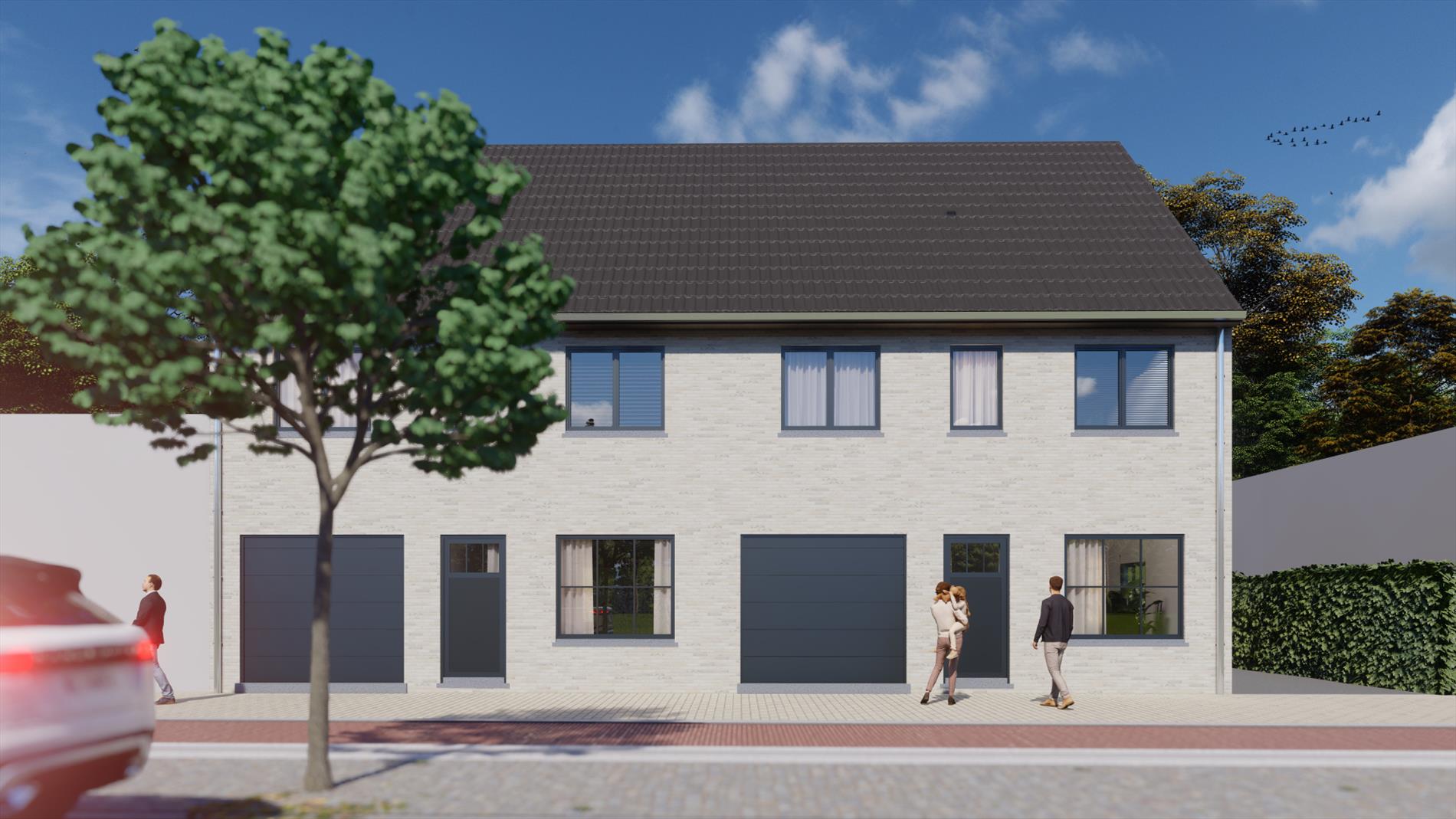 Stijlvolle nieuwbouwwoning met 4 slaapkamers, zolder en tuin foto {{pictureIndex}}