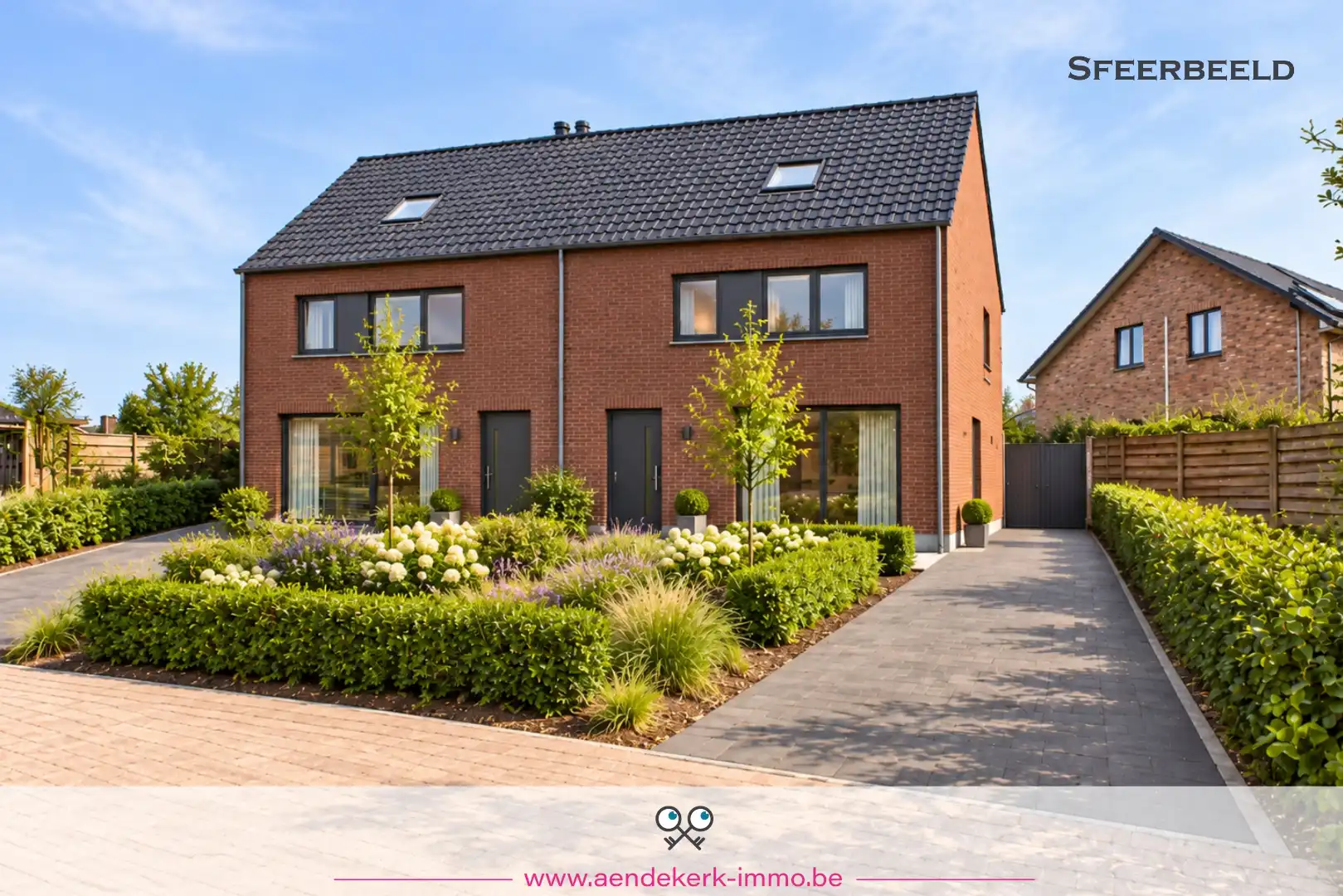 Projectgrond van ca. 1.540 m² met potentieel voor twee halfopen woningen in Kinrooi foto 2