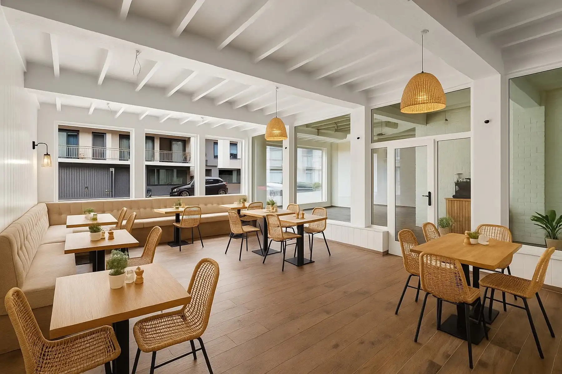 Instapklaar handelspand met woonst op topligging in Oostende foto {{pictureIndex}}