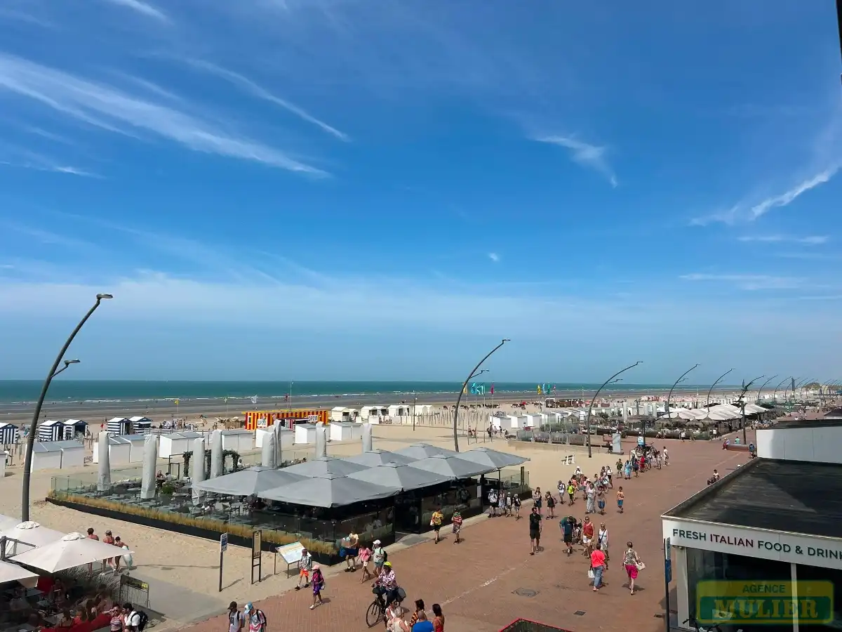 PRACHTIGE STUDIO MET FRONTAAL ZEEZICHT TE KOOP DE PANNE foto 5