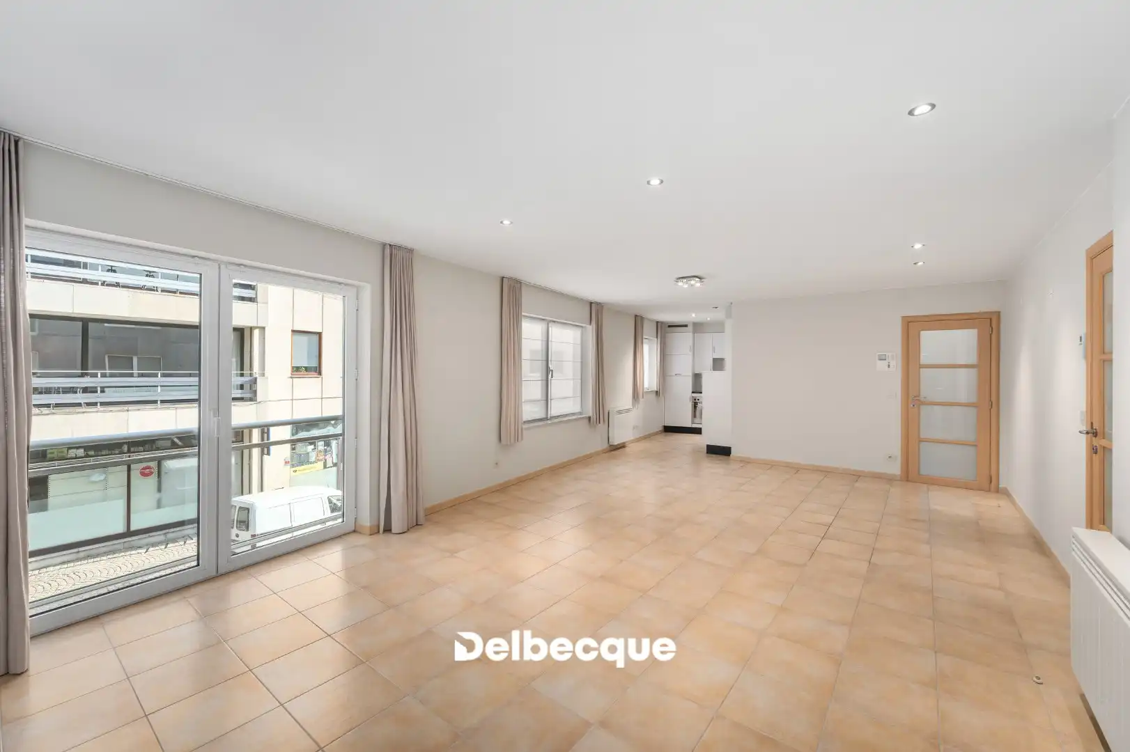 Hoekappartement met 2 slk en open zicht op de Brugse Vesten  foto 9