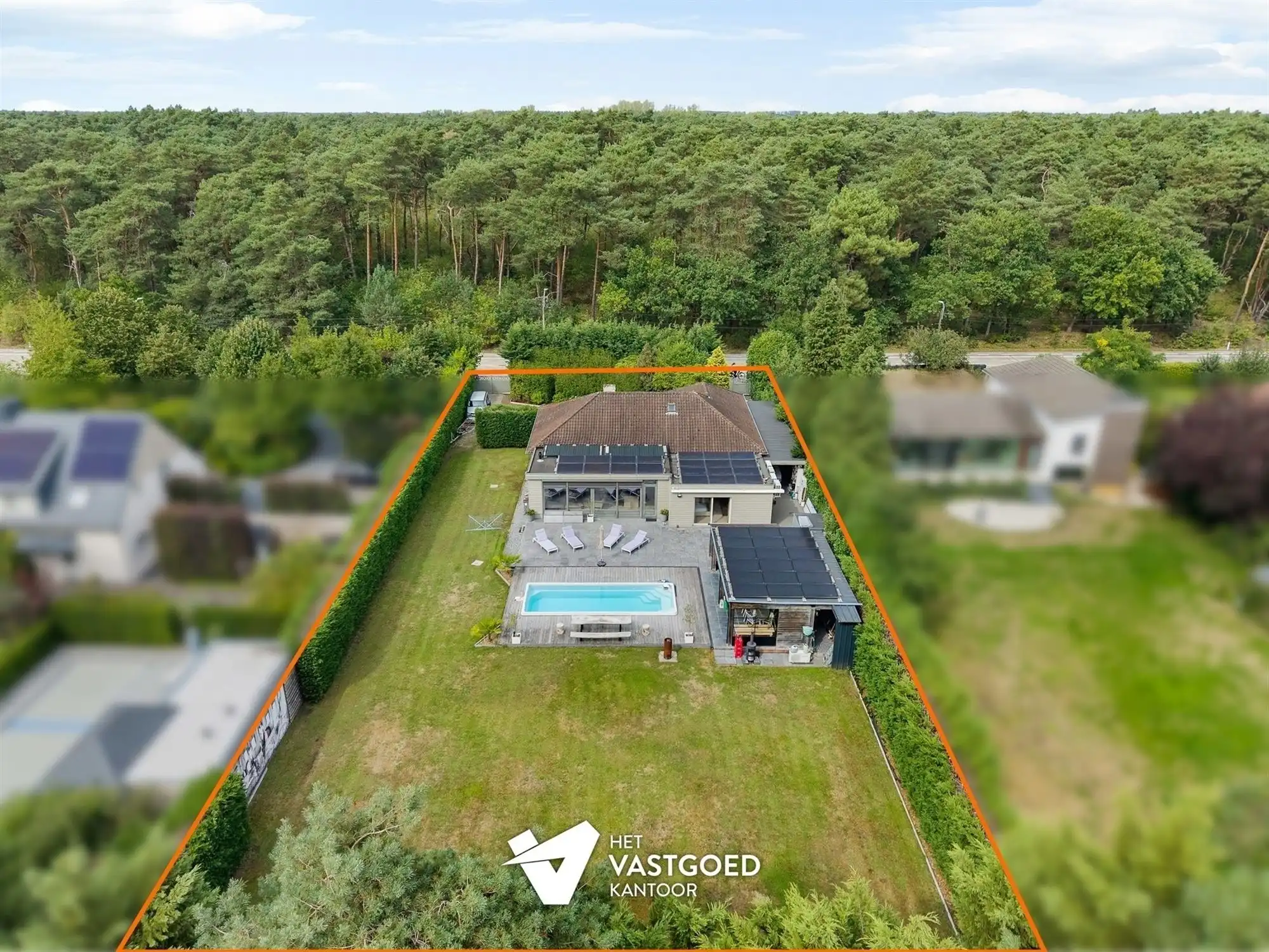GELIJKVLOERSE VILLA MET ZWEMBAD, POOLHOUSE EN ENERGIEZUINIG WOONCOMFORT IN MOL foto 29