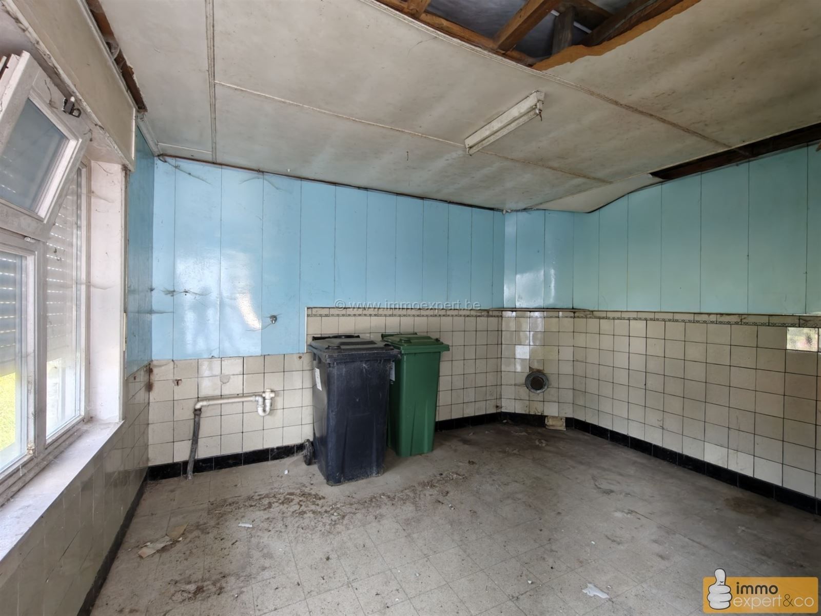 LIEDEKERKE: Landelijk gelegen te renoveren woning foto 11